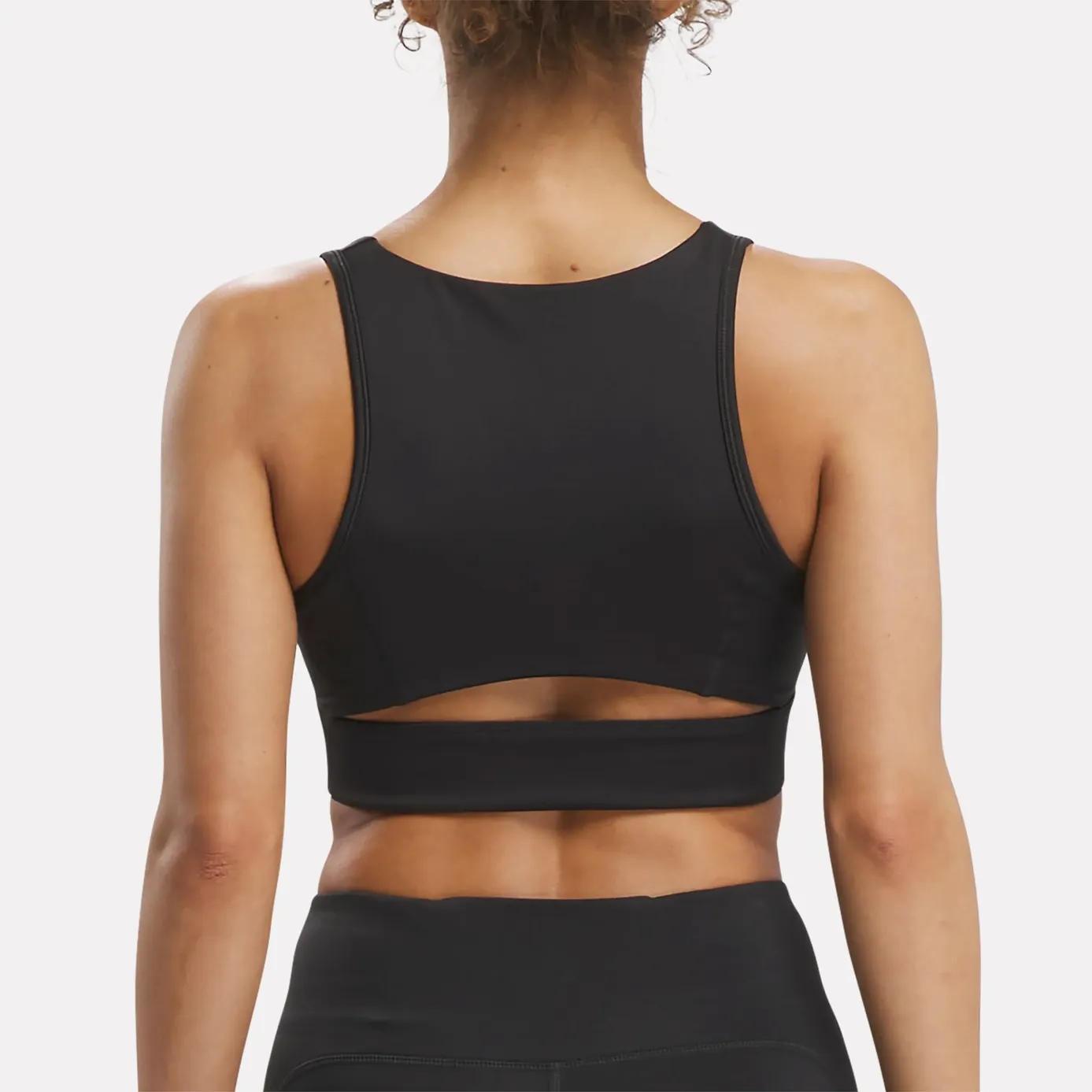 ID TRAIN HIGH SUPPORT BRA, - SİYAH