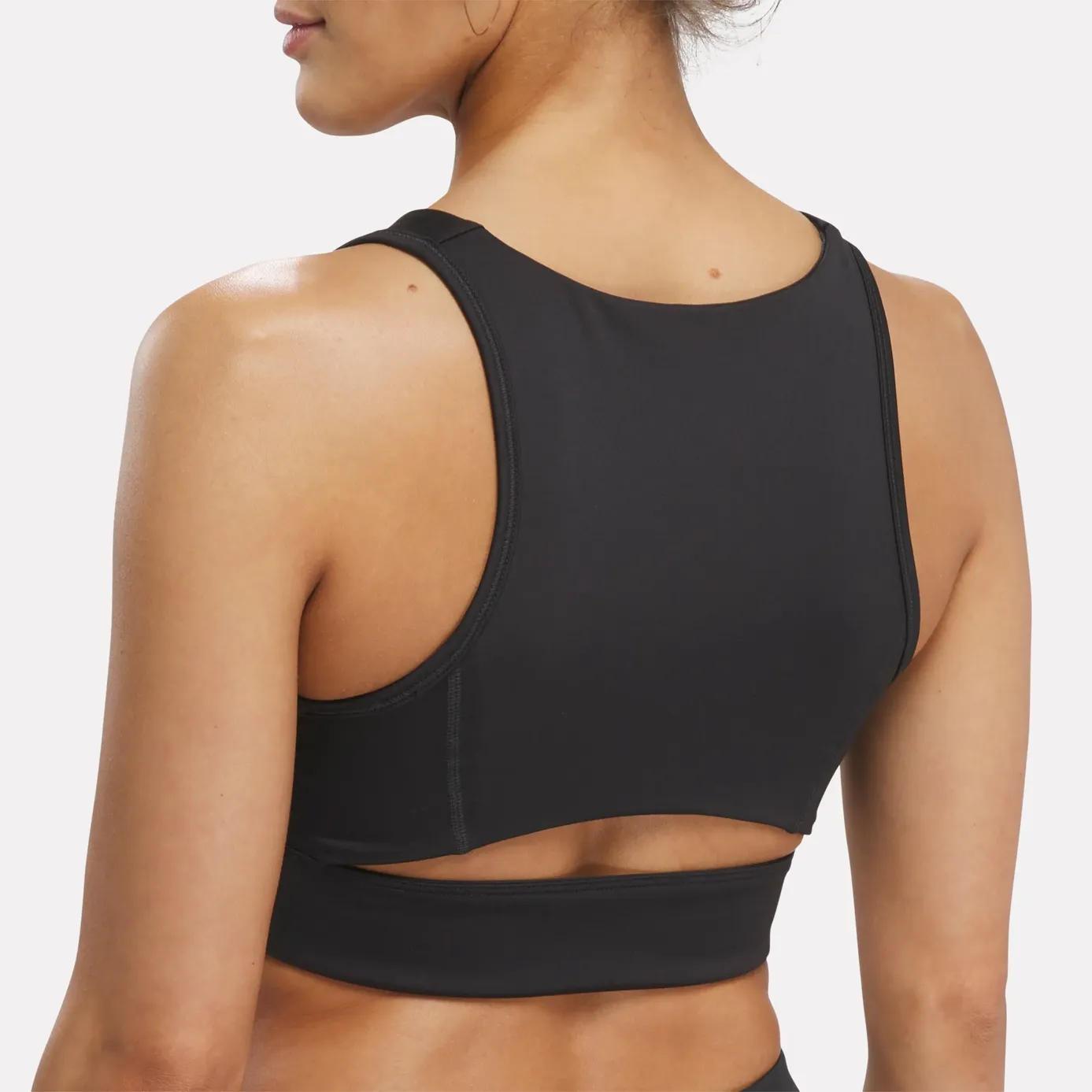 ID TRAIN HIGH SUPPORT BRA, - SİYAH