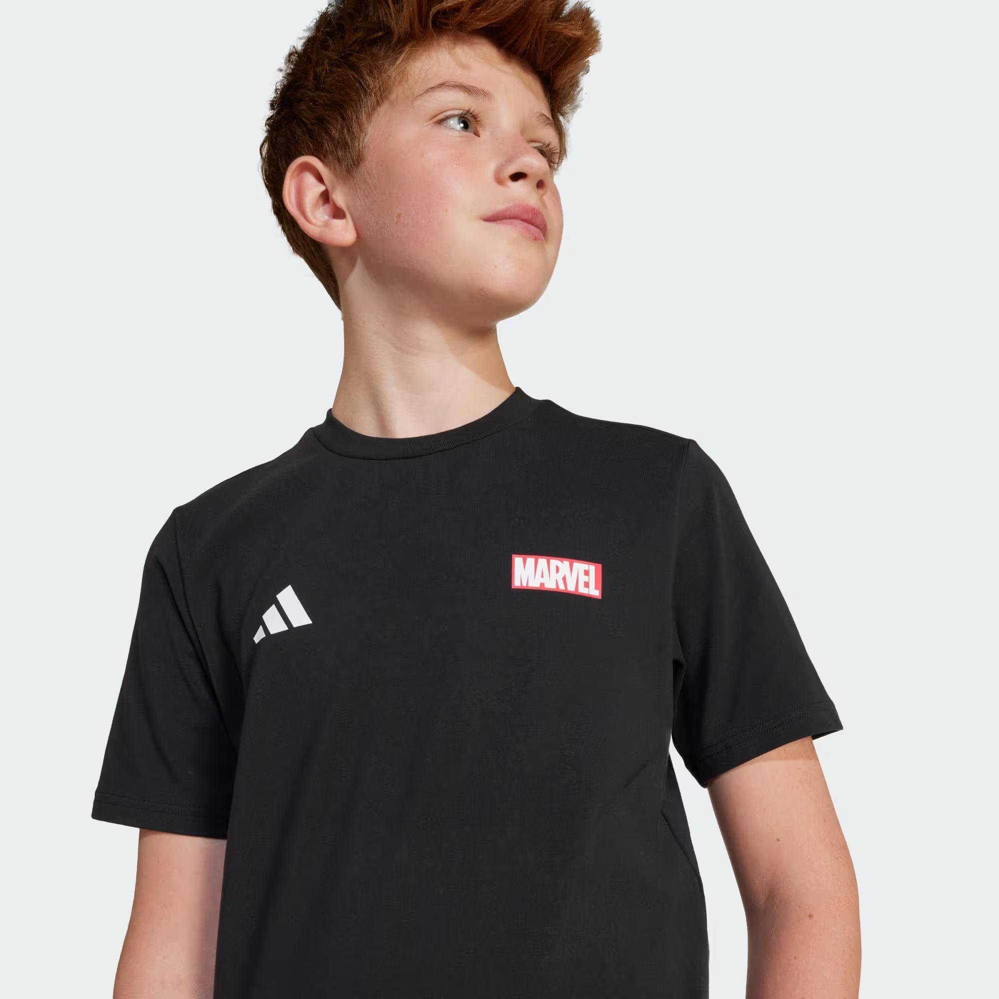 J MRVL SM GFX T - ADIDAS SIYAH