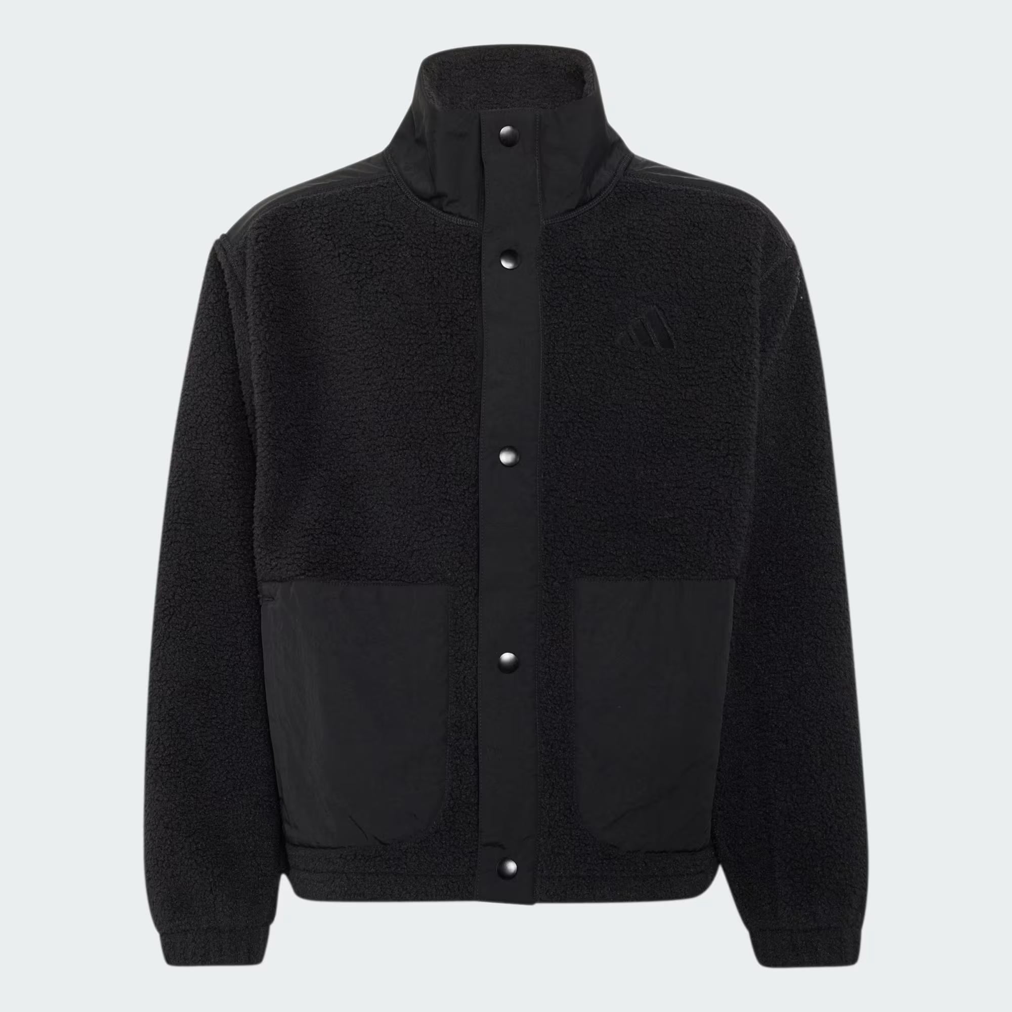 J SHERPA JKT - ADIDAS SIYAH