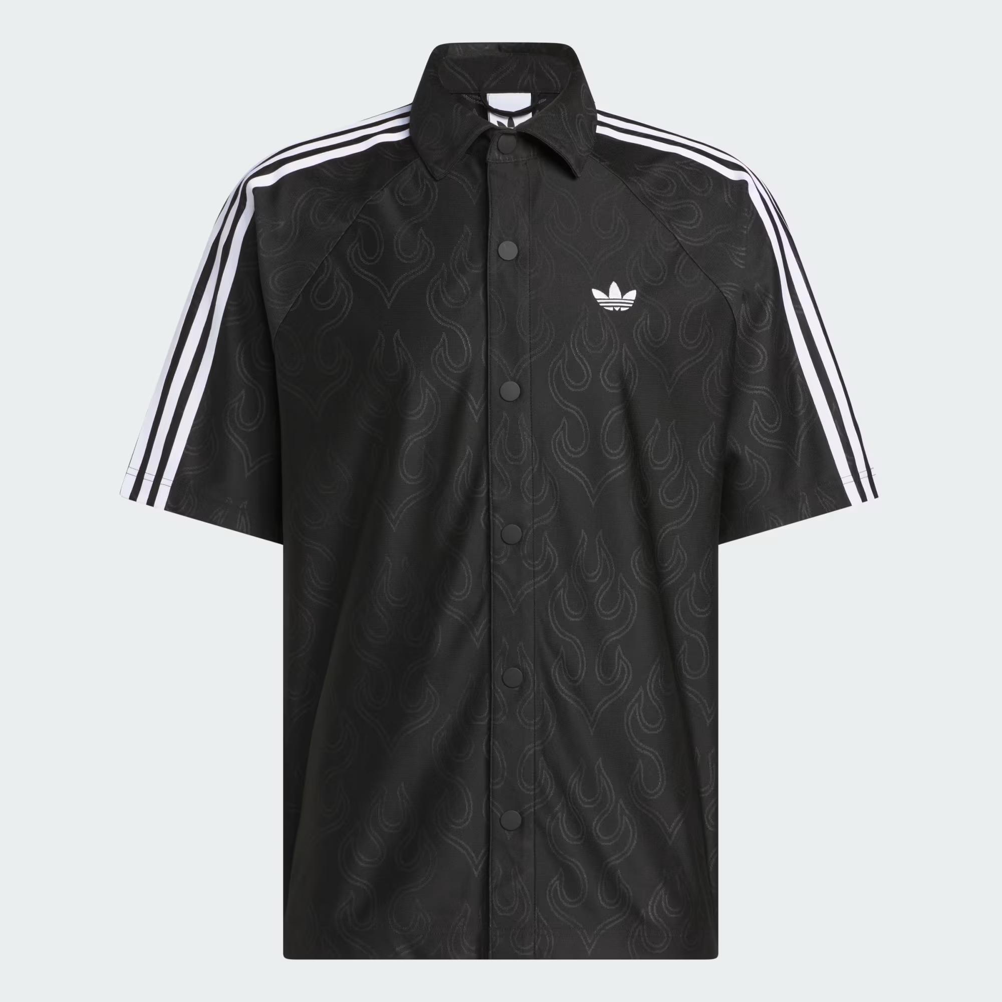 JACQUARD TOP - ADIDAS SIYAH
