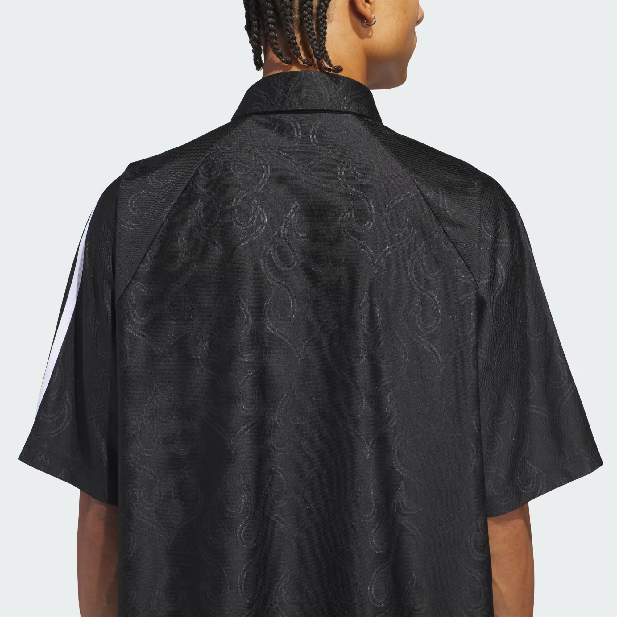 JACQUARD TOP - ADIDAS SIYAH