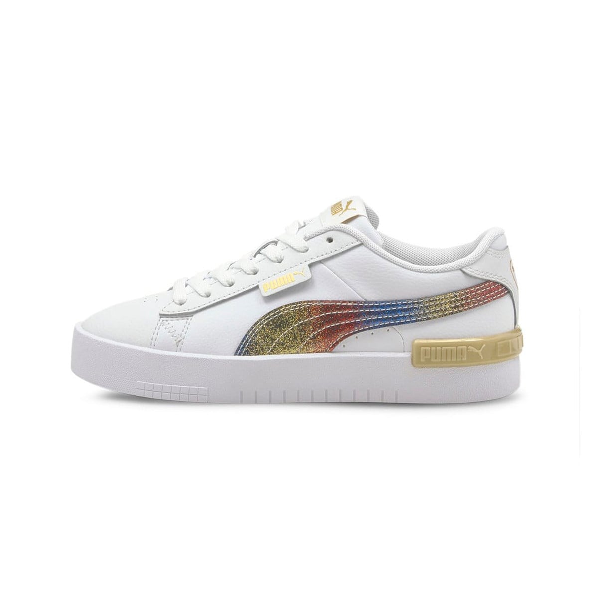 Jada Olympic Jr Puma White-Puma Team Gol - PUMA 01