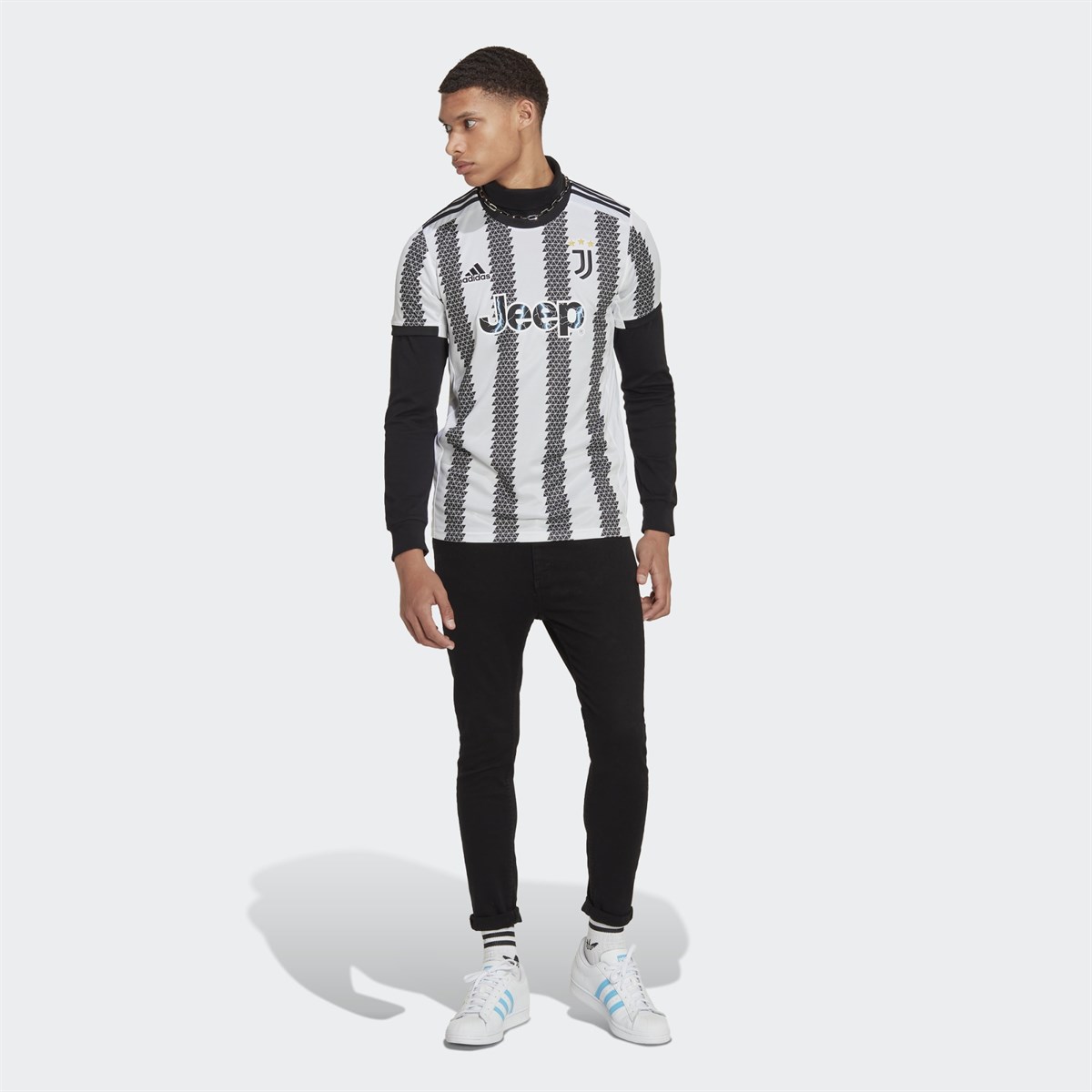 JUVE H JSY - ADIDAS SIYAH