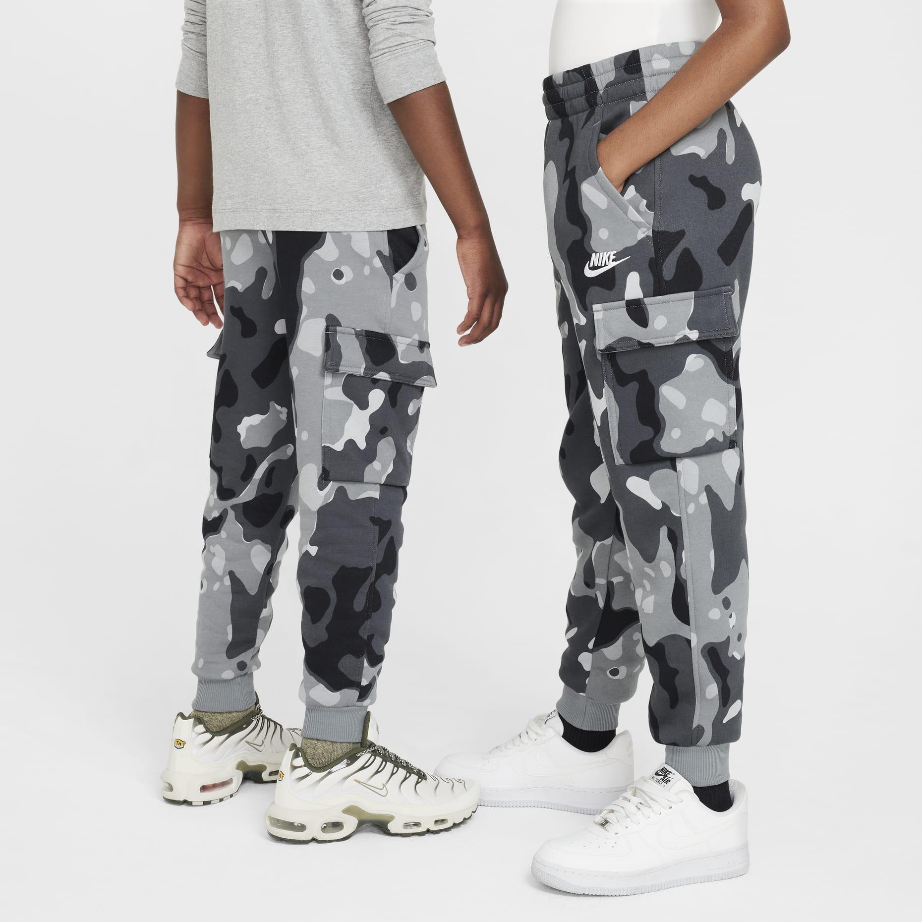 K NSW CLUB FLC CRGO PNT CAMO - EBRU