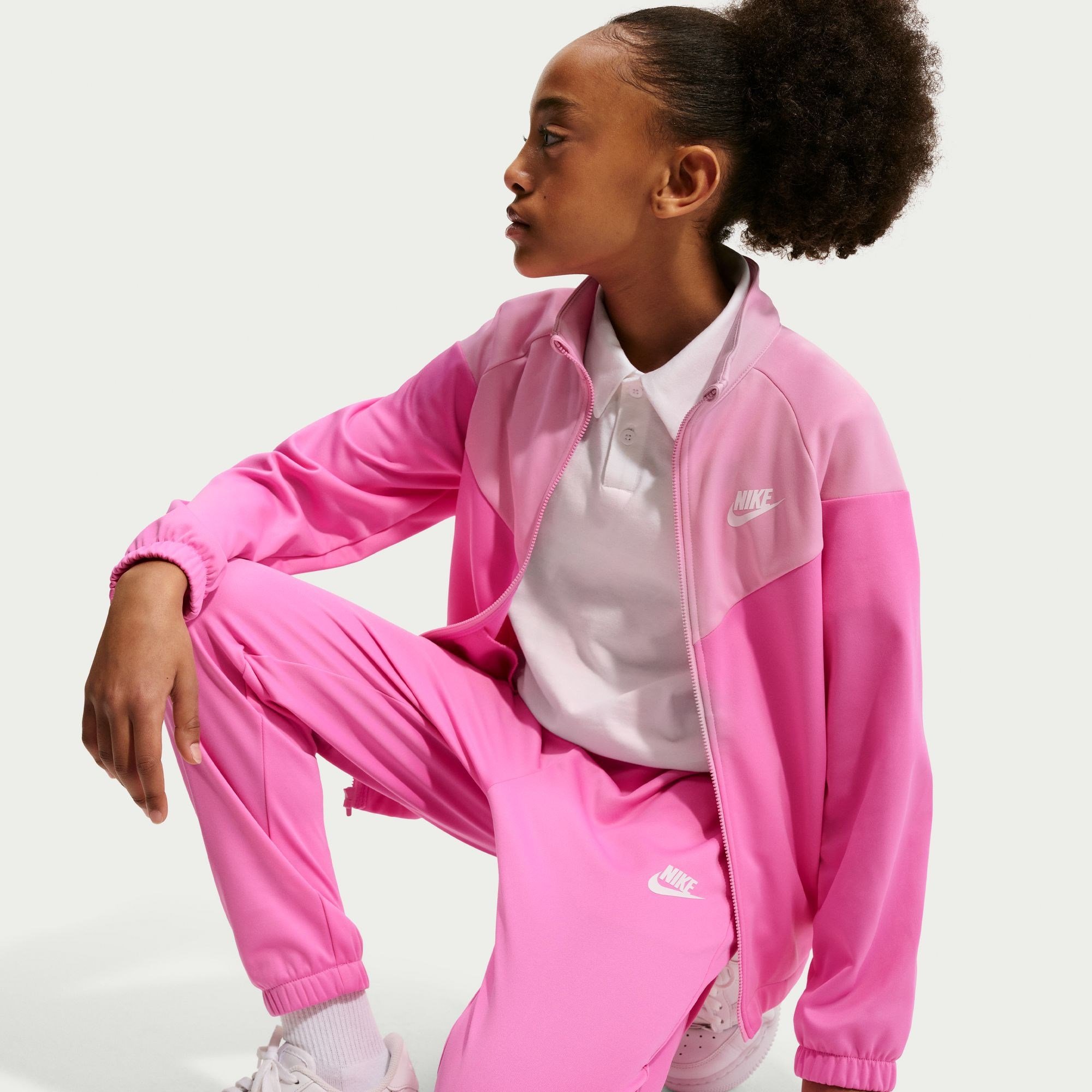 K NSW DF TRACKSUIT PK FZ - AÇIK KAHVE CRAZY
