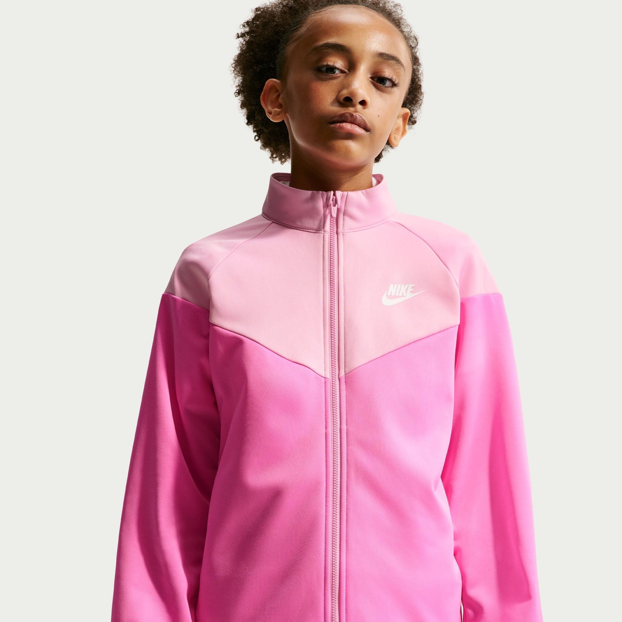 K NSW DF TRACKSUIT PK FZ - AÇIK KAHVE CRAZY