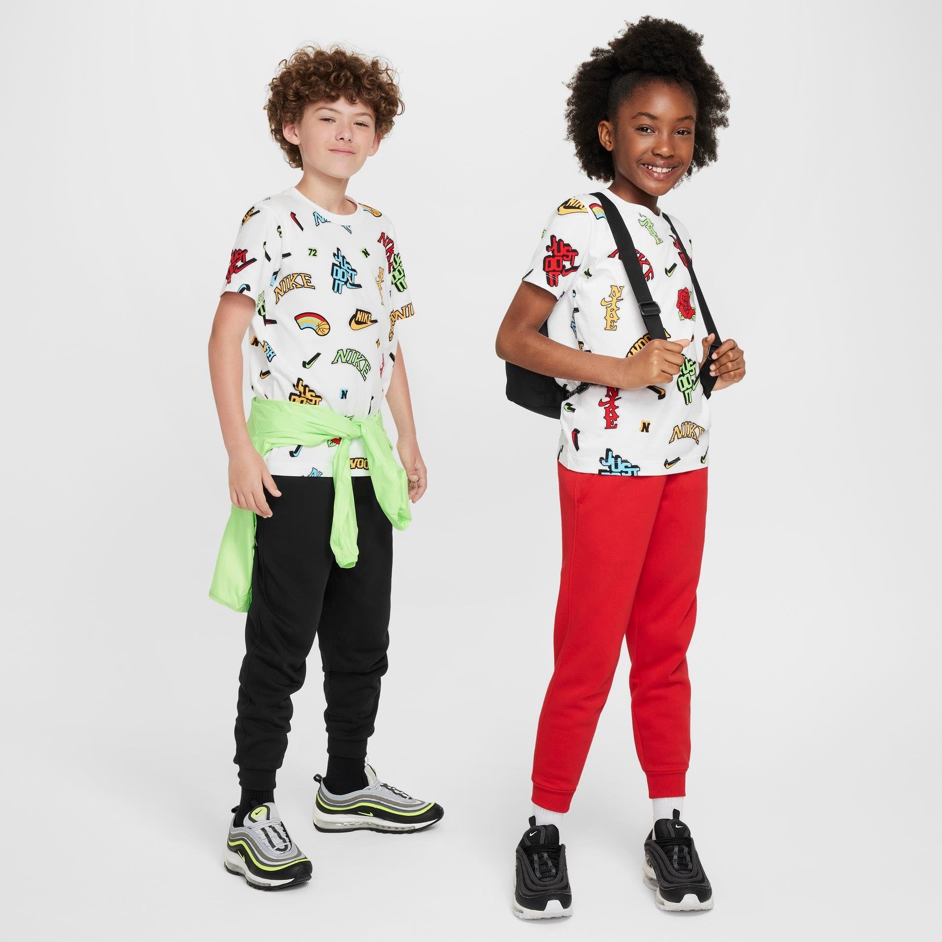 K NSW TEE CREATE 2.2 AOP VRZTY - TURUNCU