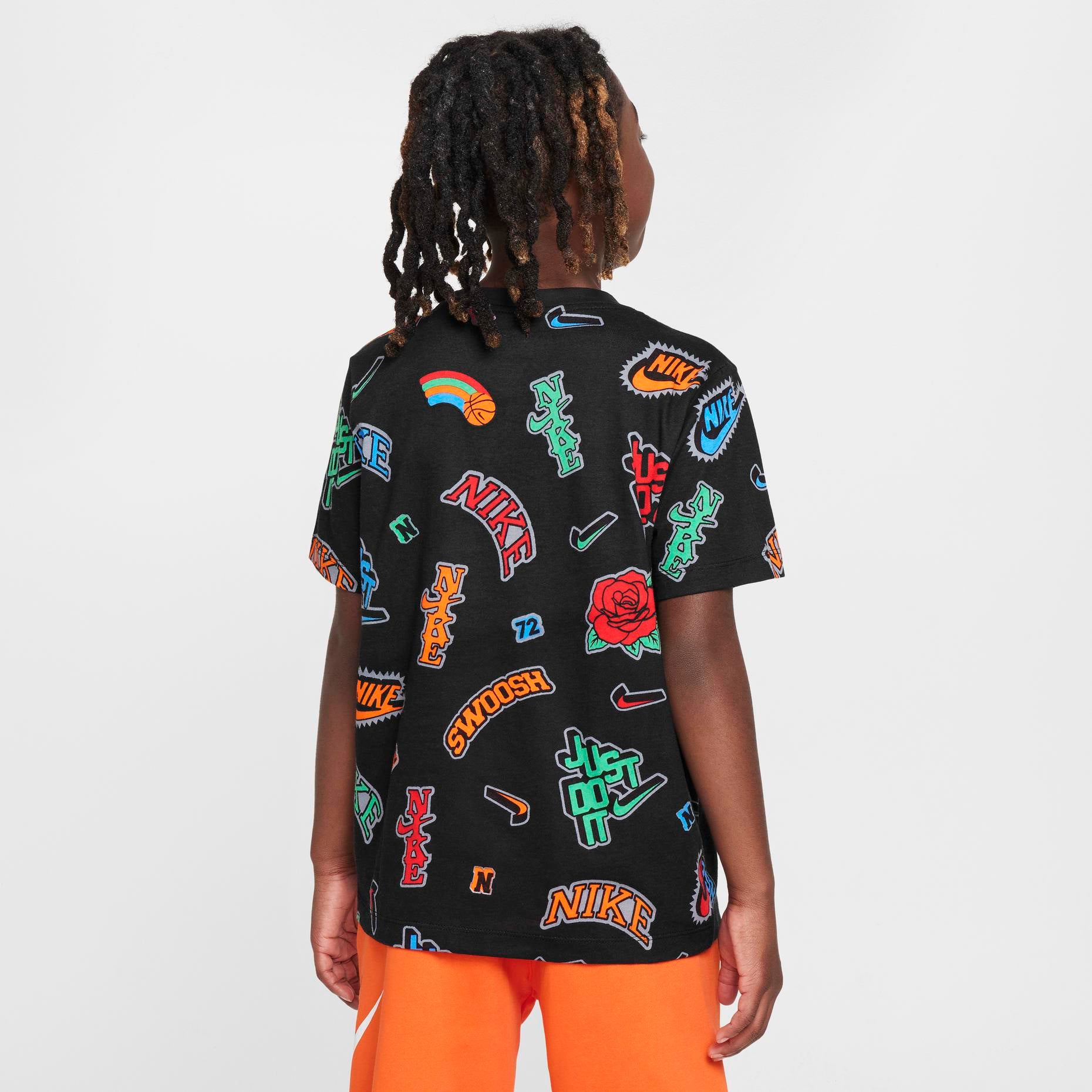 K NSW TEE CREATE 2.2 AOP VRZTY - BEYAZ