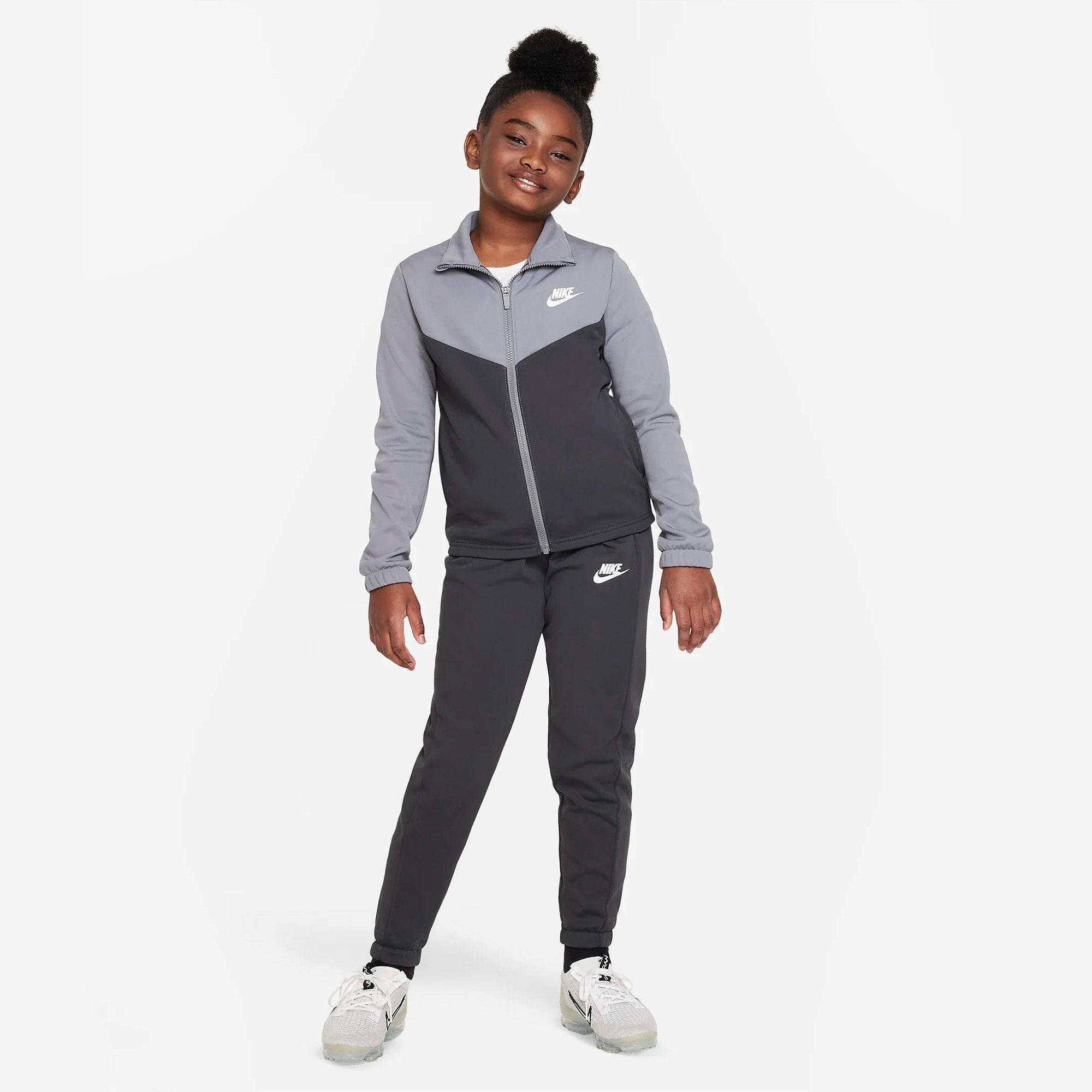 K NSW TRACKSUIT POLY FZ HBR - EBRU