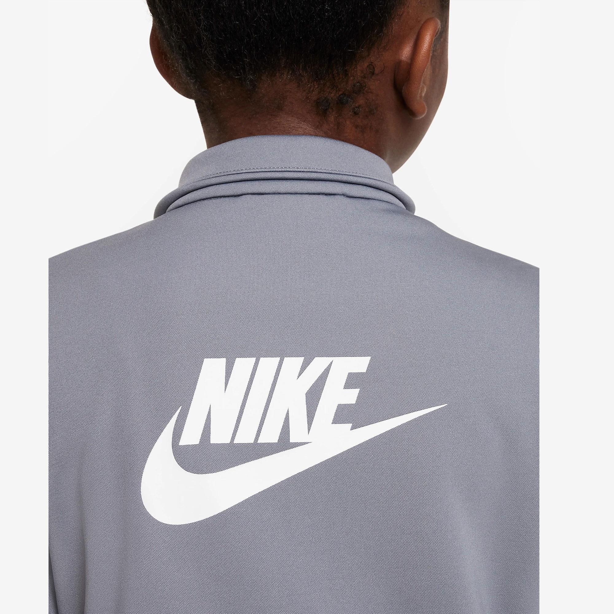 K NSW TRACKSUIT POLY FZ HBR - EBRU