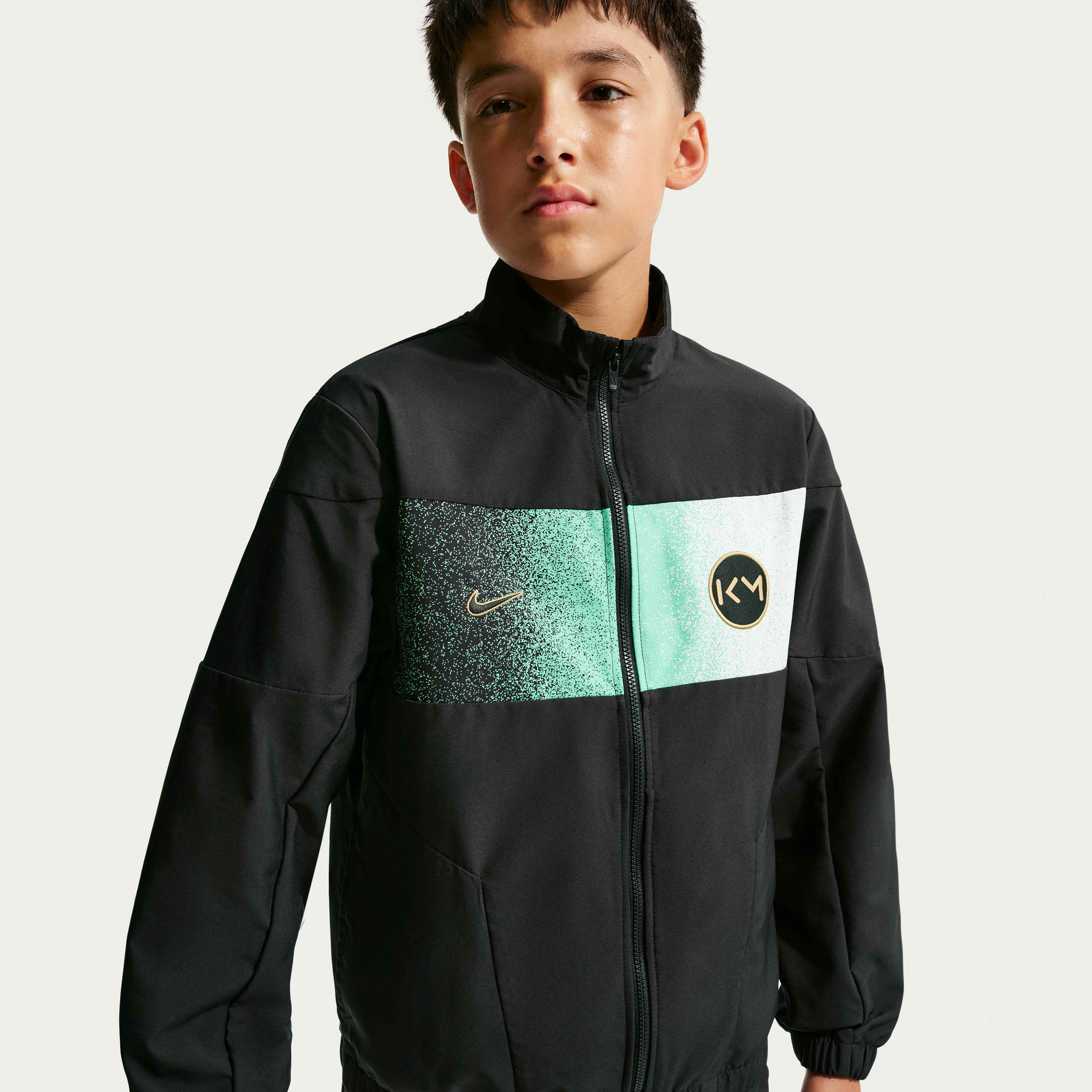 KM K TRACKSUIT WVN FZ - BEYAZ
