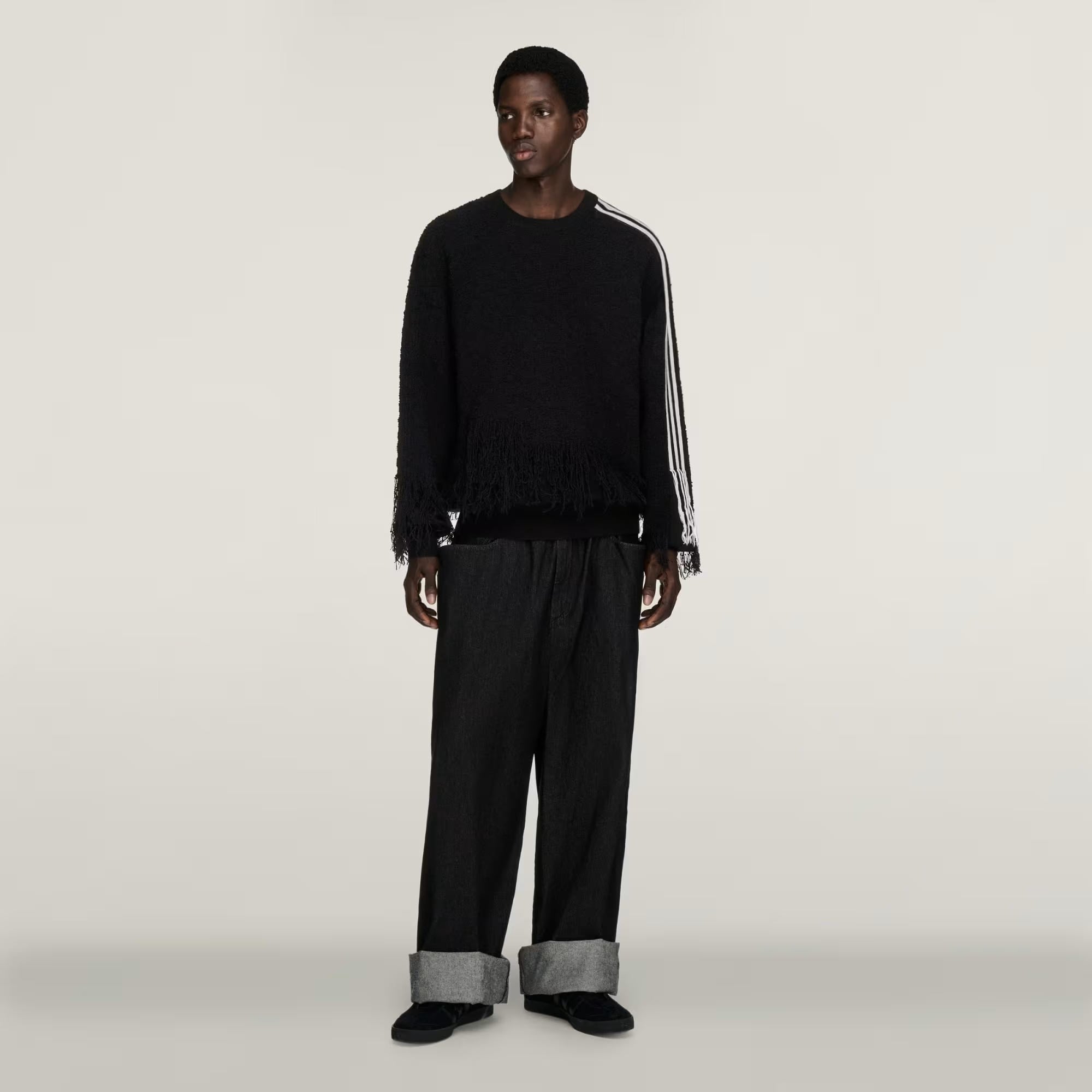KNIT 3S SWEAT - ADIDAS SIYAH