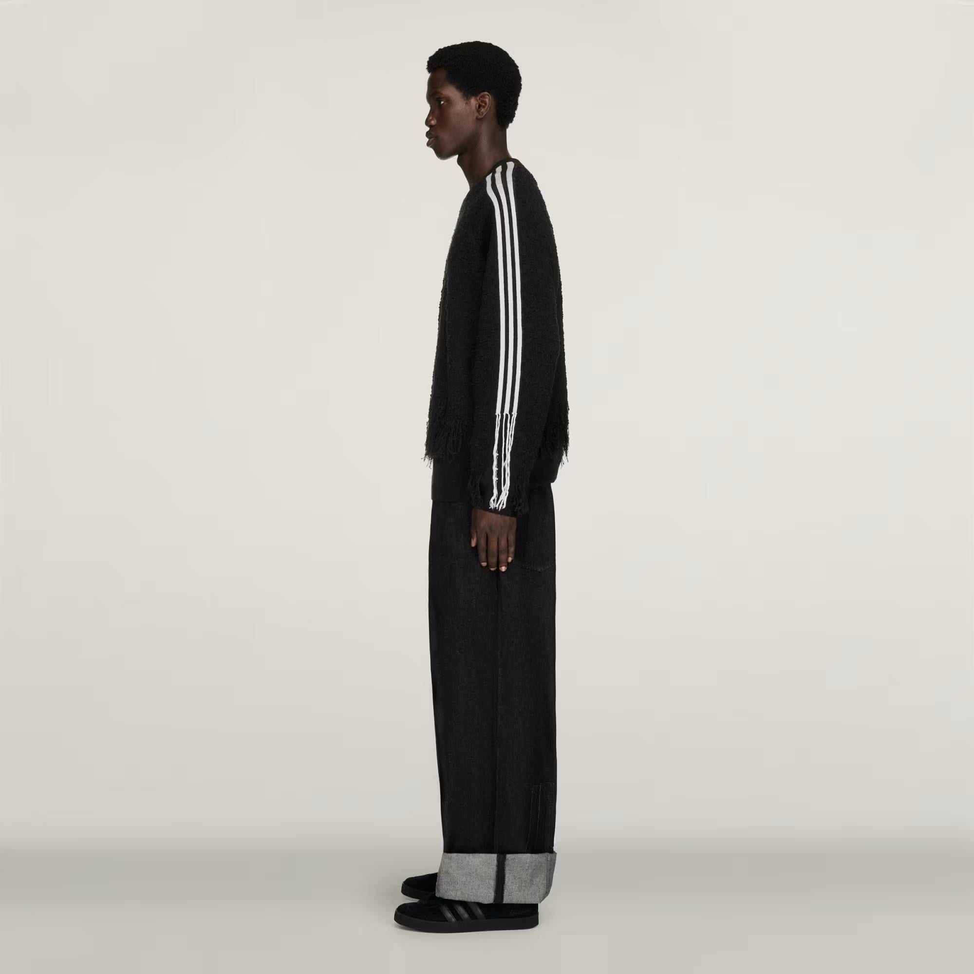 KNIT 3S SWEAT - ADIDAS SIYAH