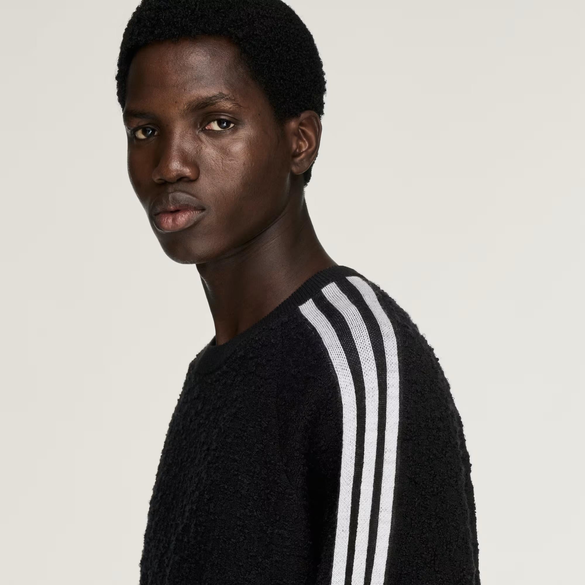 KNIT 3S SWEAT - ADIDAS SIYAH
