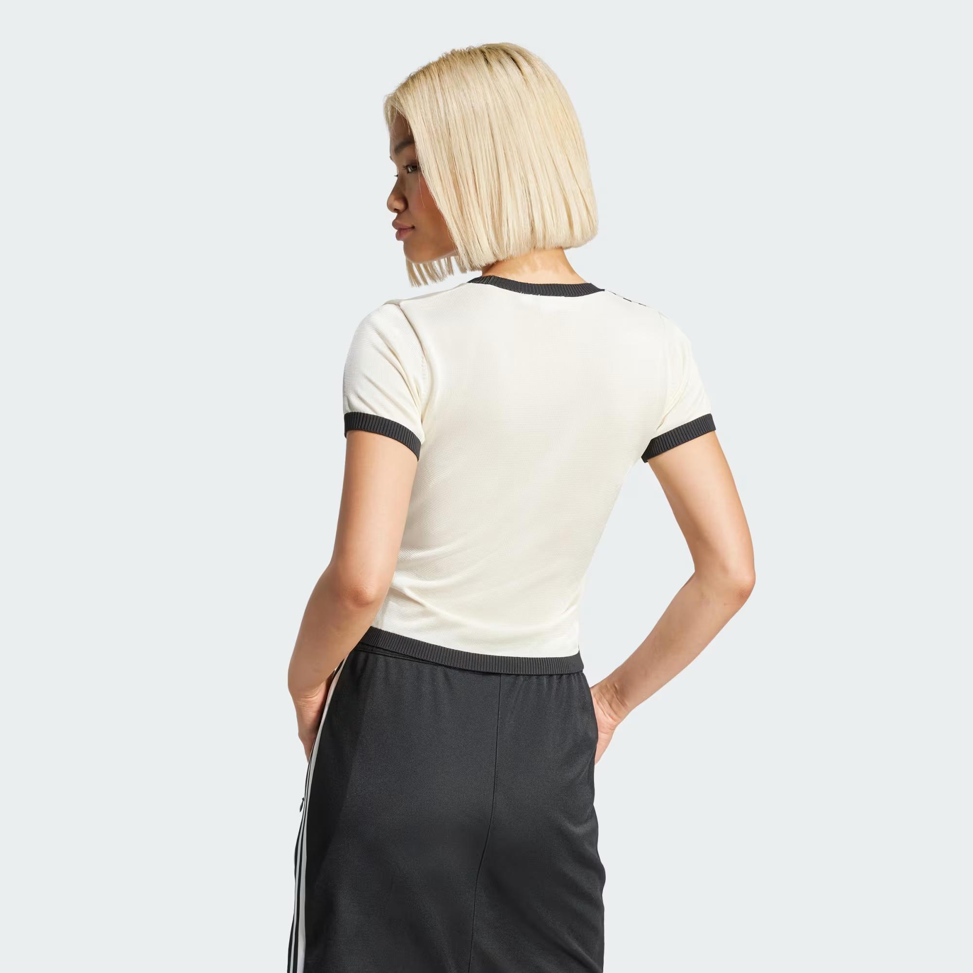 KNITTED 3S TEE - ADIDAS SIYAH