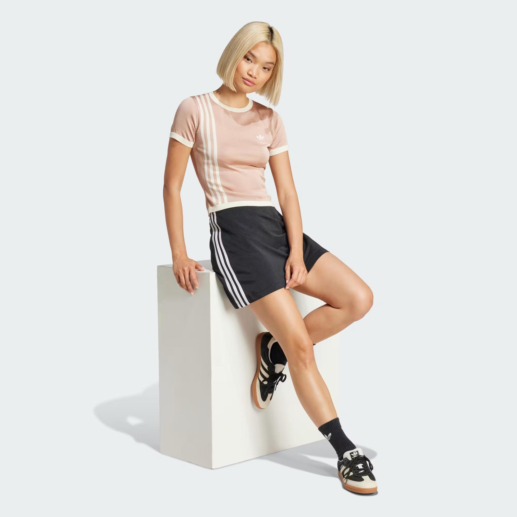 KNITTED 3S TEE - ADIDAS SIYAH