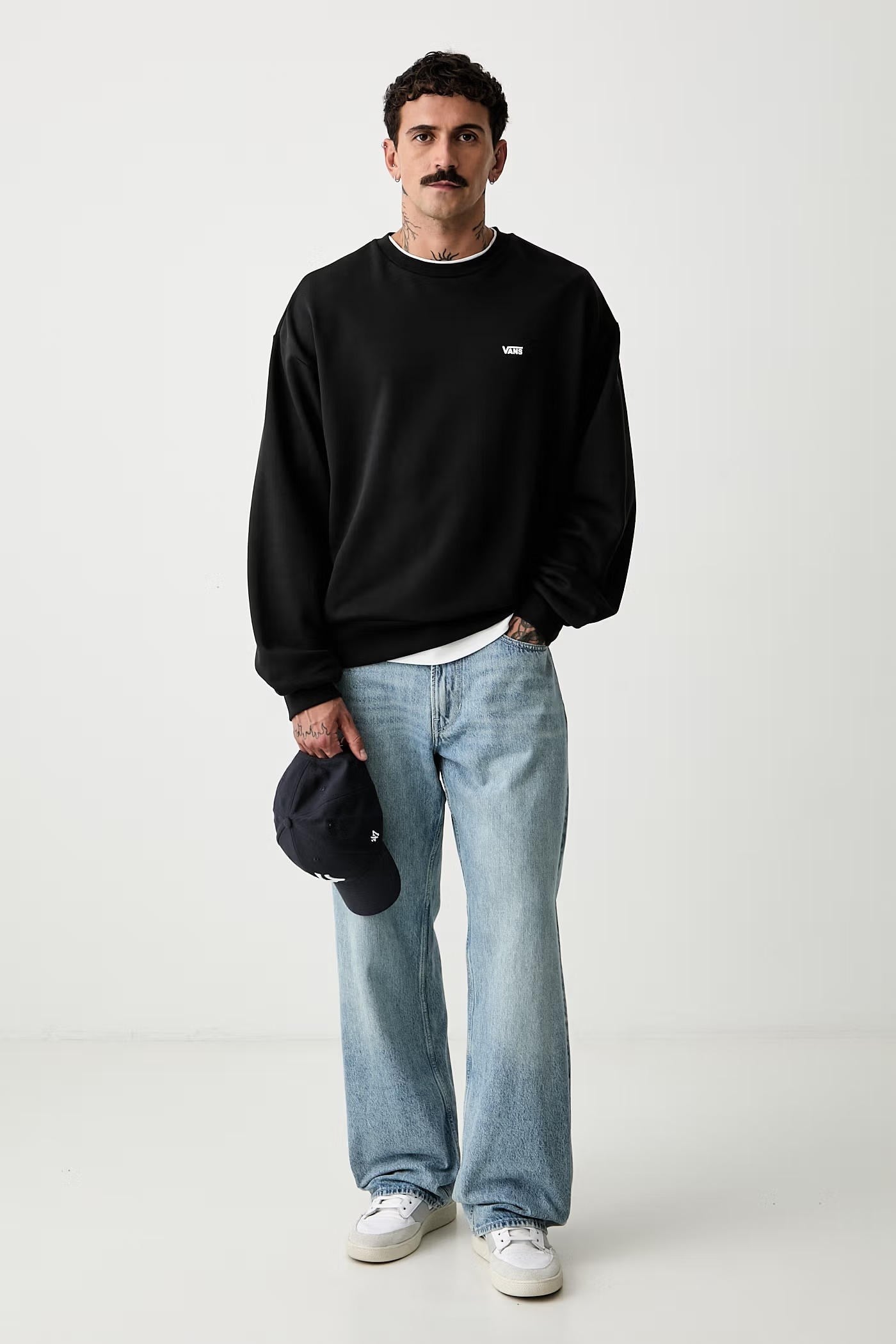 Left Chest Crew - SIYAH