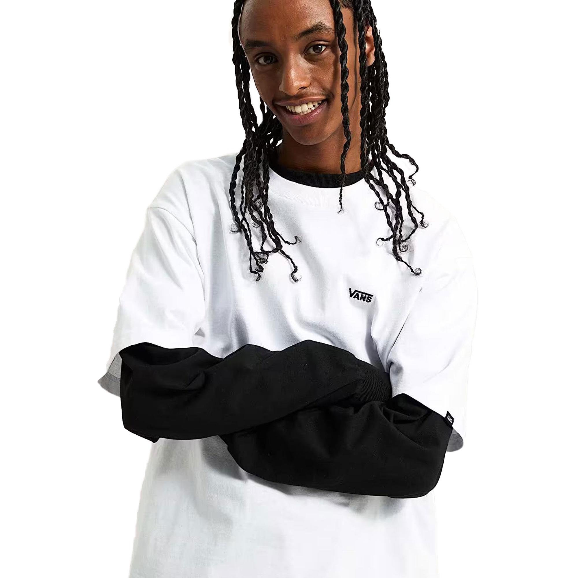 LEFT CHEST II LOOSE SS - BEYAZ