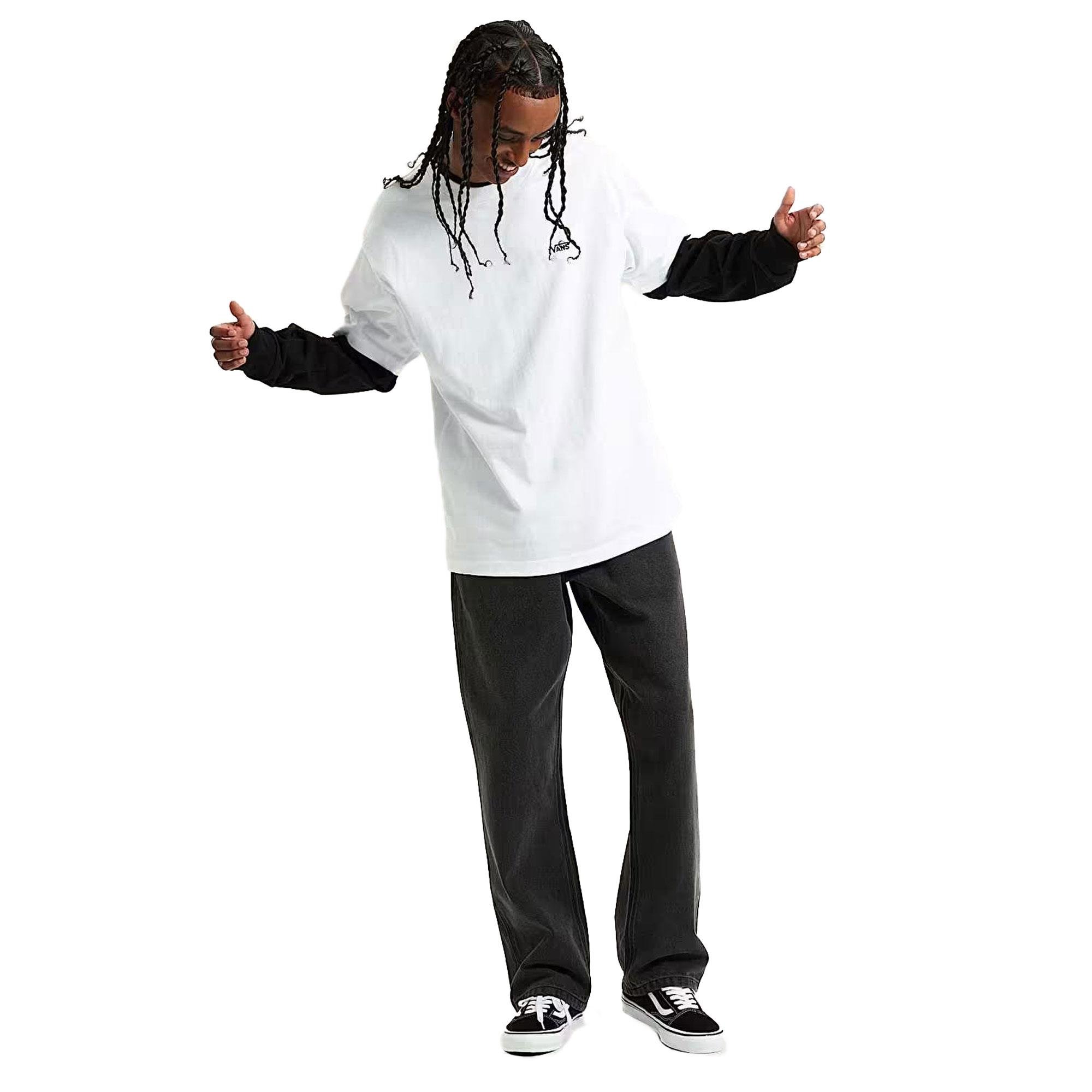 LEFT CHEST II LOOSE SS - BEYAZ