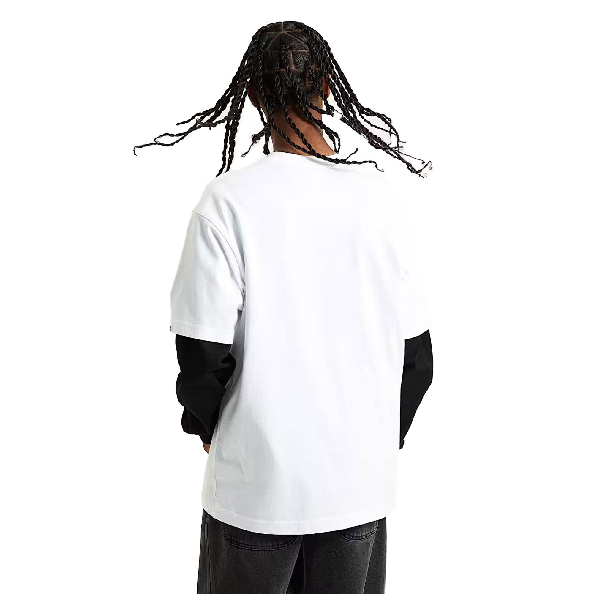 LEFT CHEST II LOOSE SS - BEYAZ