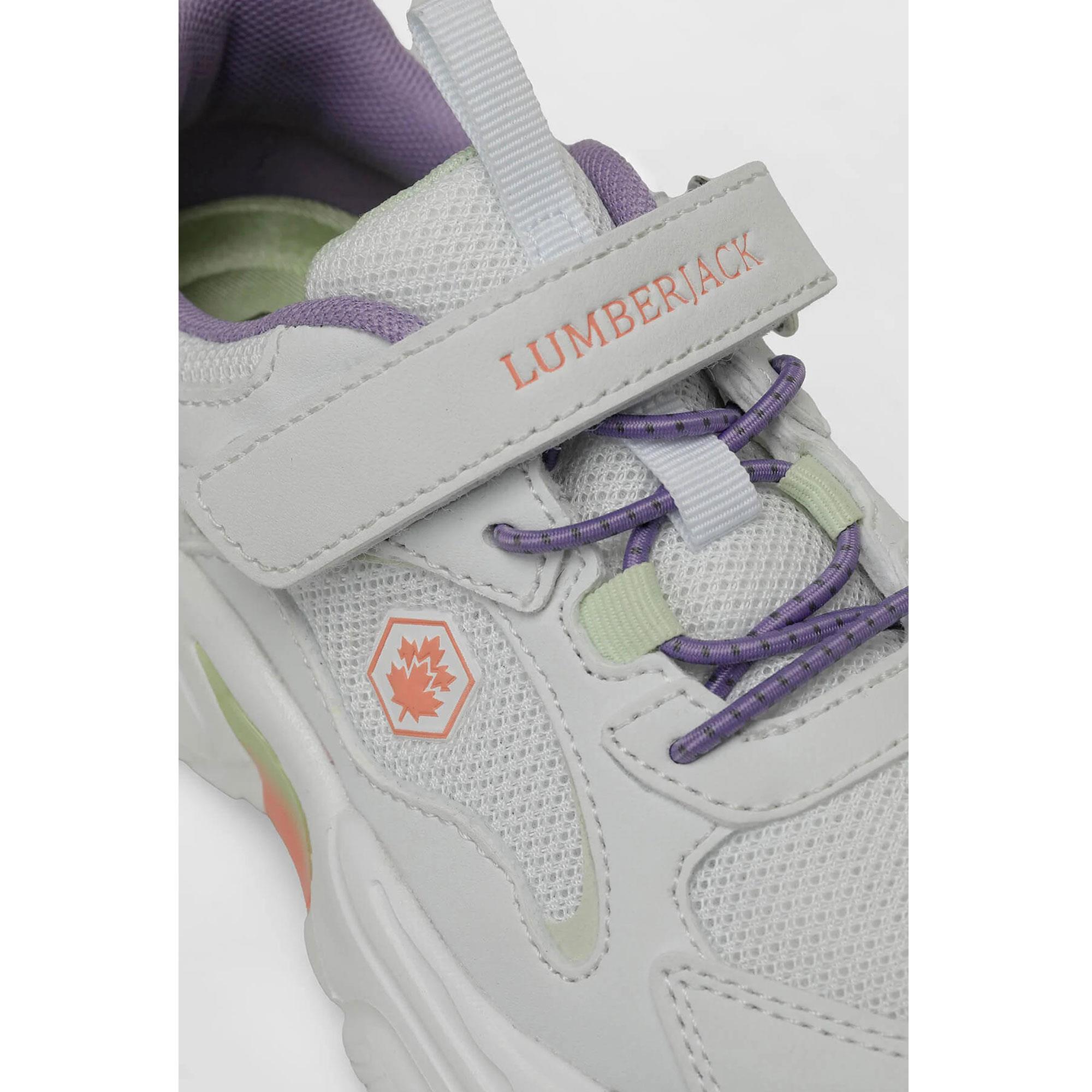 LUMBERJACK 4M DOLL ÇOCUK AYAKKABI - BEYAZ/PEMBE