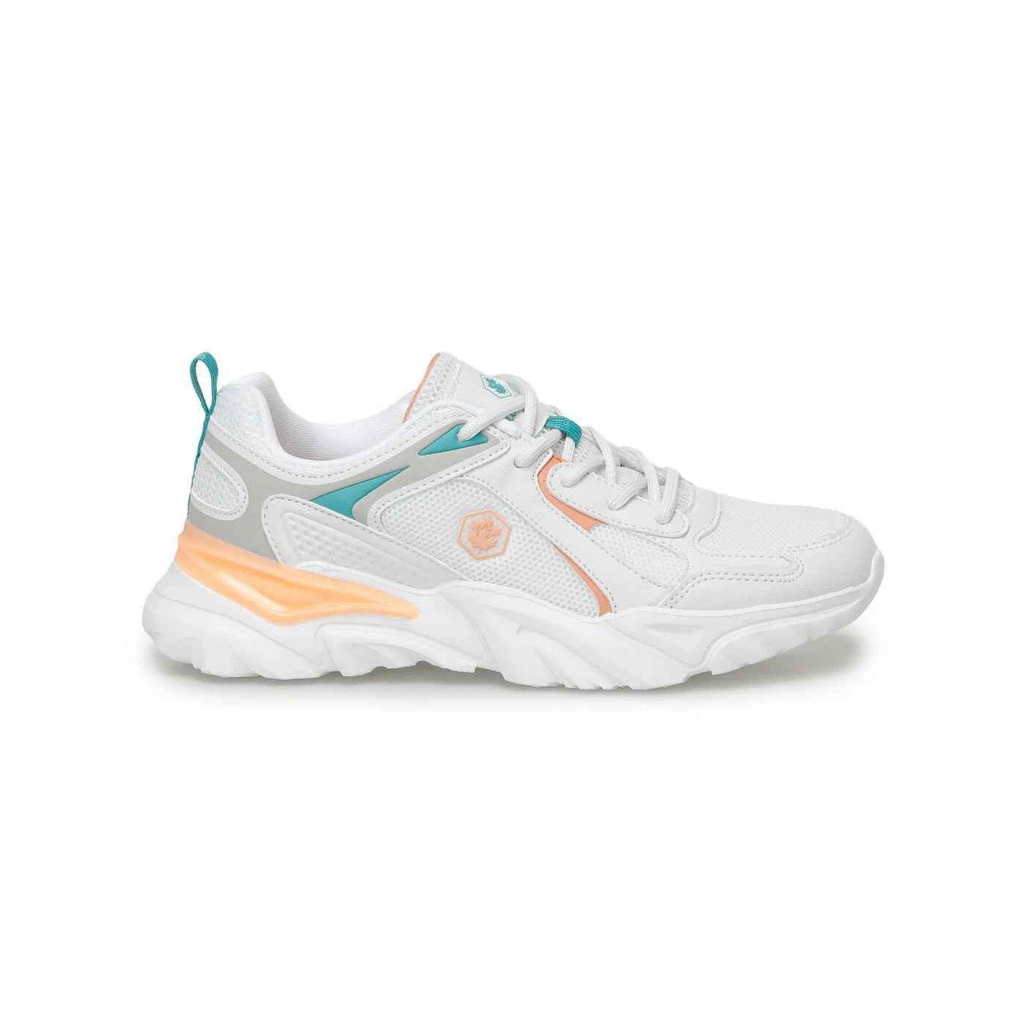 LUMBERJACK 4M EMILIA 4FX KADIN AYAKKABI - BEYAZ/TURUNCU