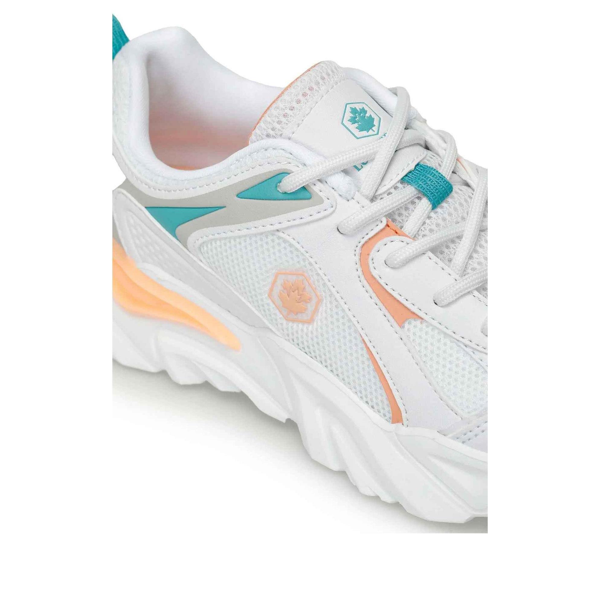 LUMBERJACK 4M EMILIA 4FX KADIN AYAKKABI - BEYAZ/TURUNCU