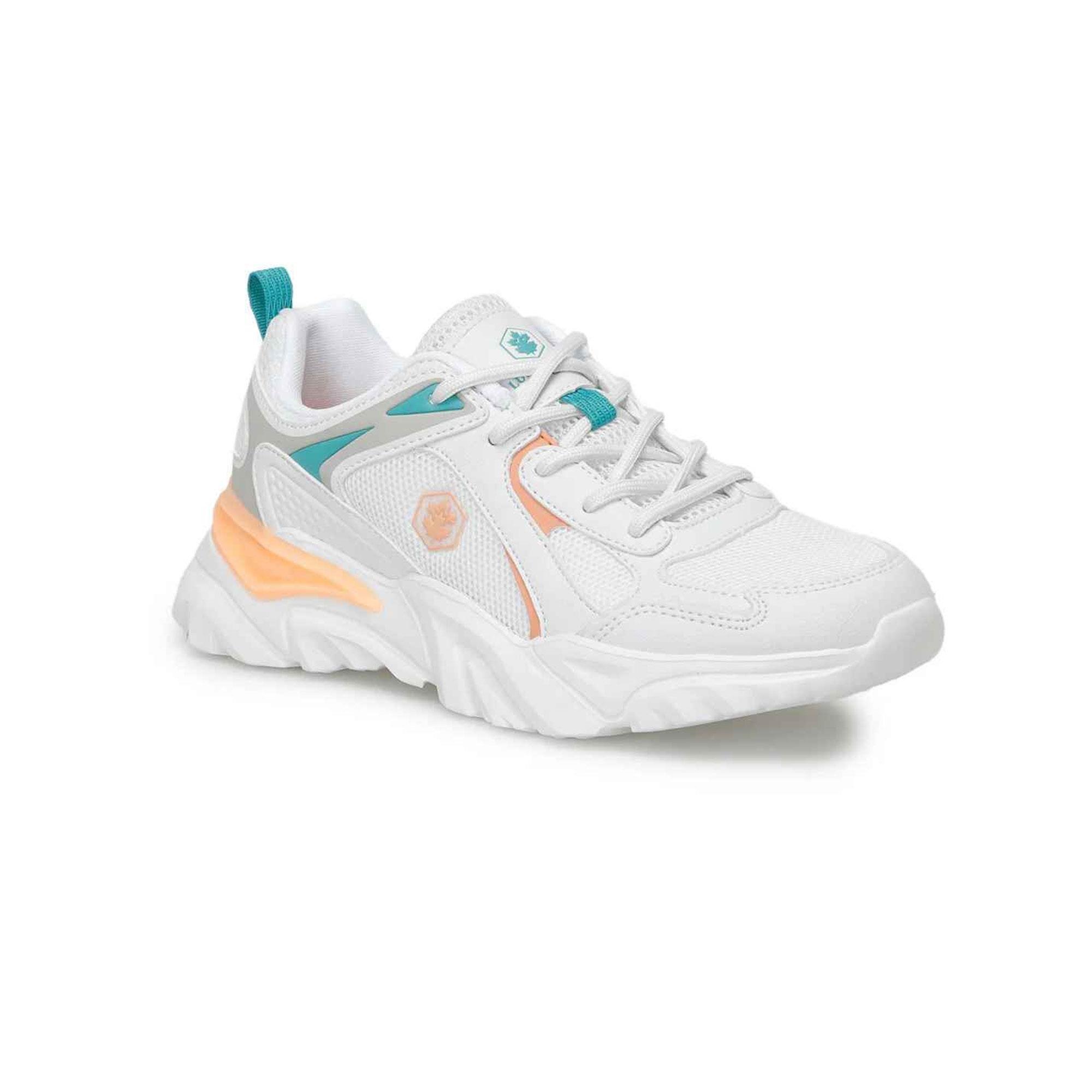 LUMBERJACK 4M EMILIA 4FX KADIN AYAKKABI - BEYAZ/TURUNCU