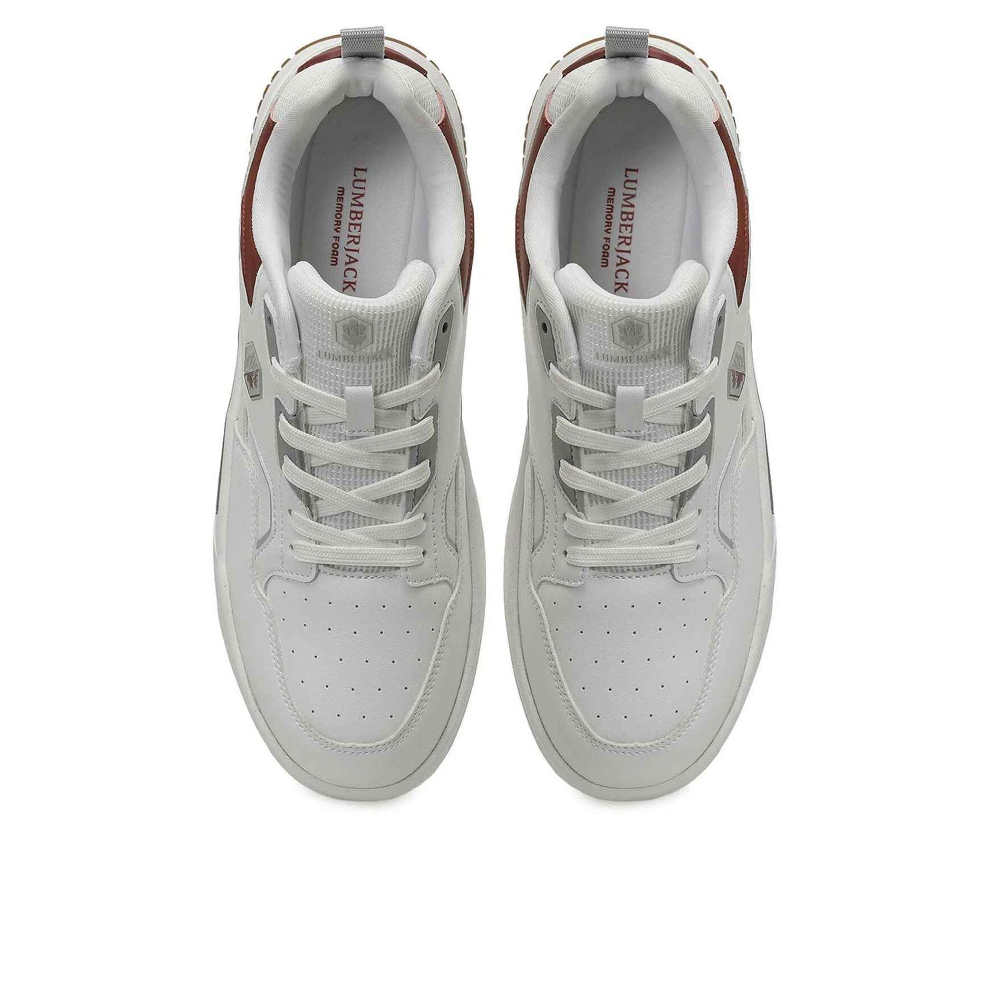 LUMBERJACK ANTONY  ERKEK AYAKKABI - BEYAZ