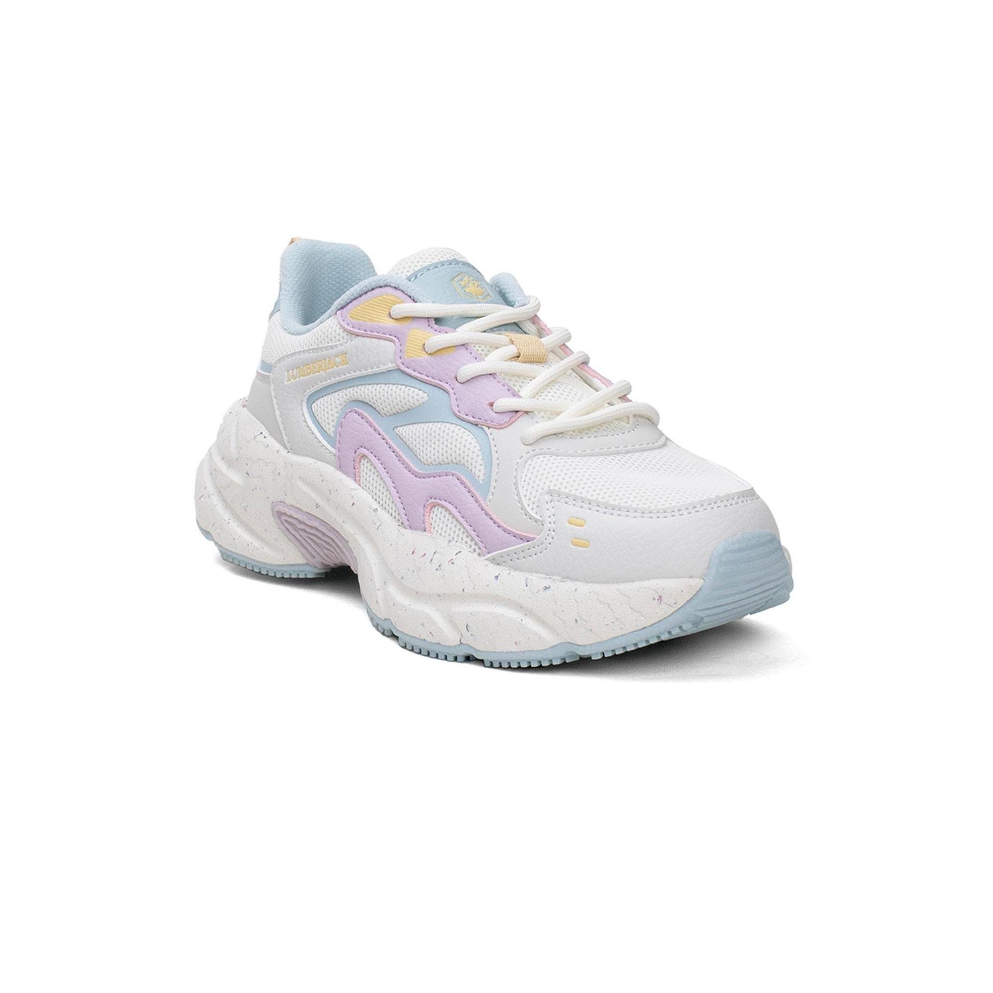 LUMBERJACK FANTO 4PR KADIN AYAKKABI - BEYAZ KIRIK