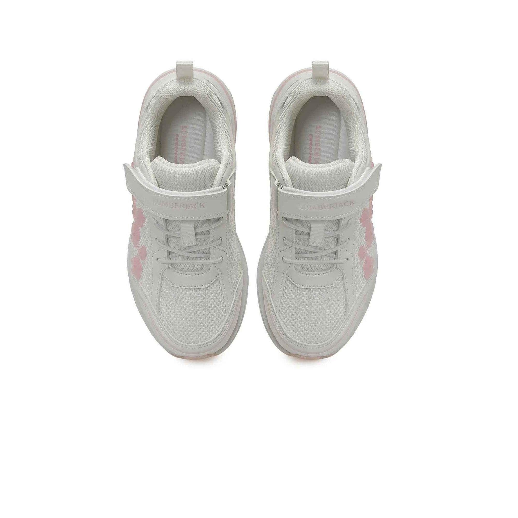 LUMBERJACK FLOWER  KC KOSU/YURUYUS - BEYAZ