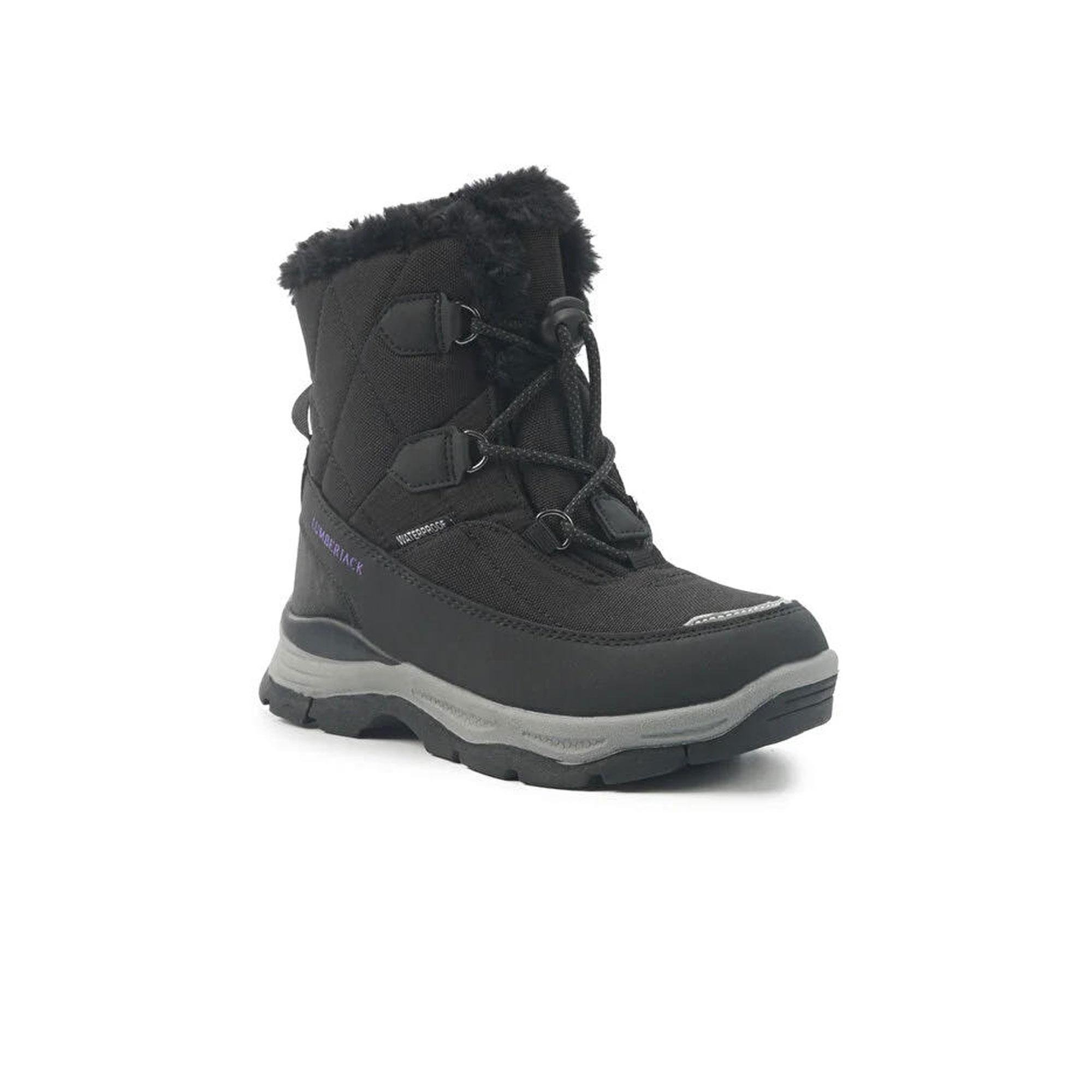 LUMBERJACK HAIL COCUK BOT - SİYAH