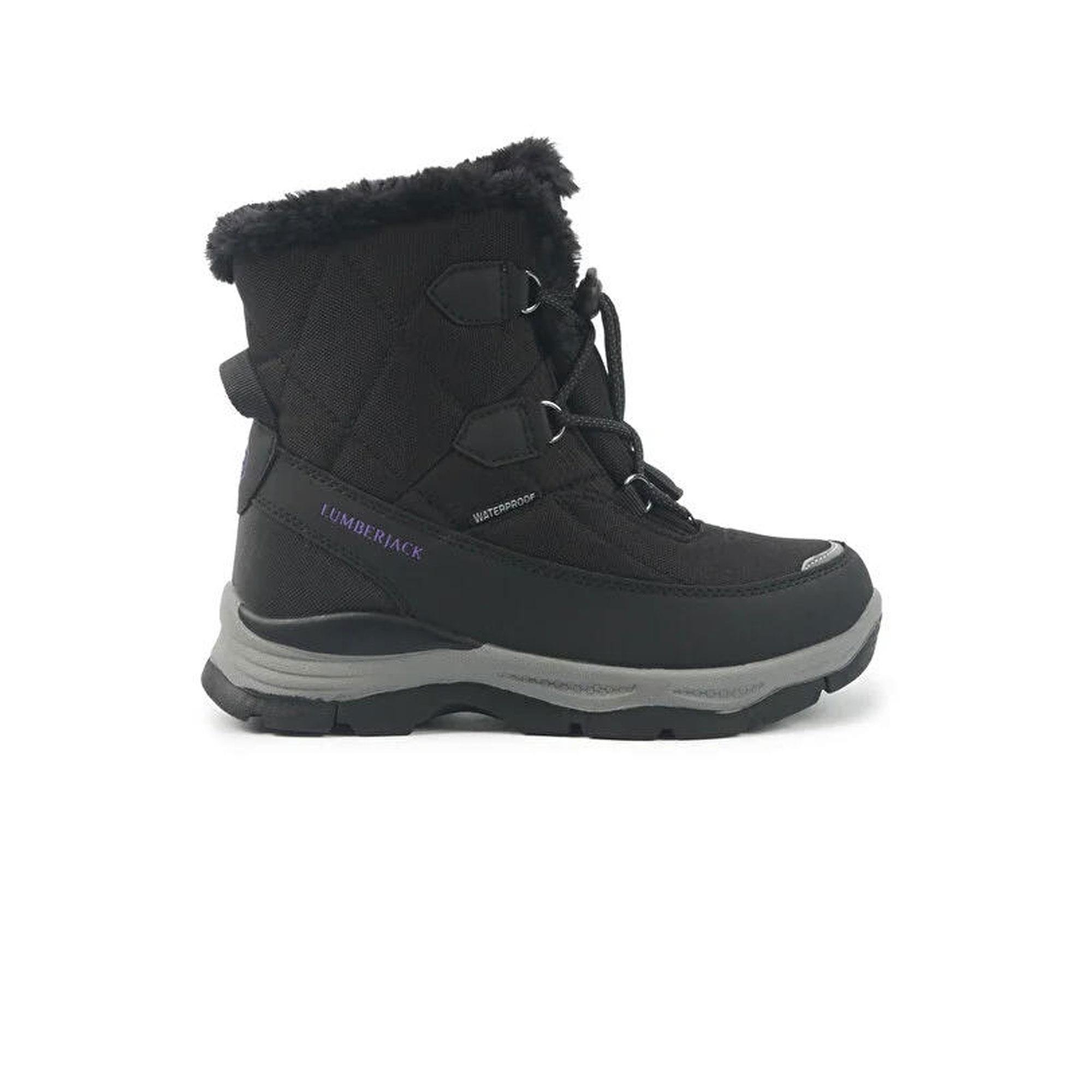 LUMBERJACK HAIL COCUK BOT - SİYAH