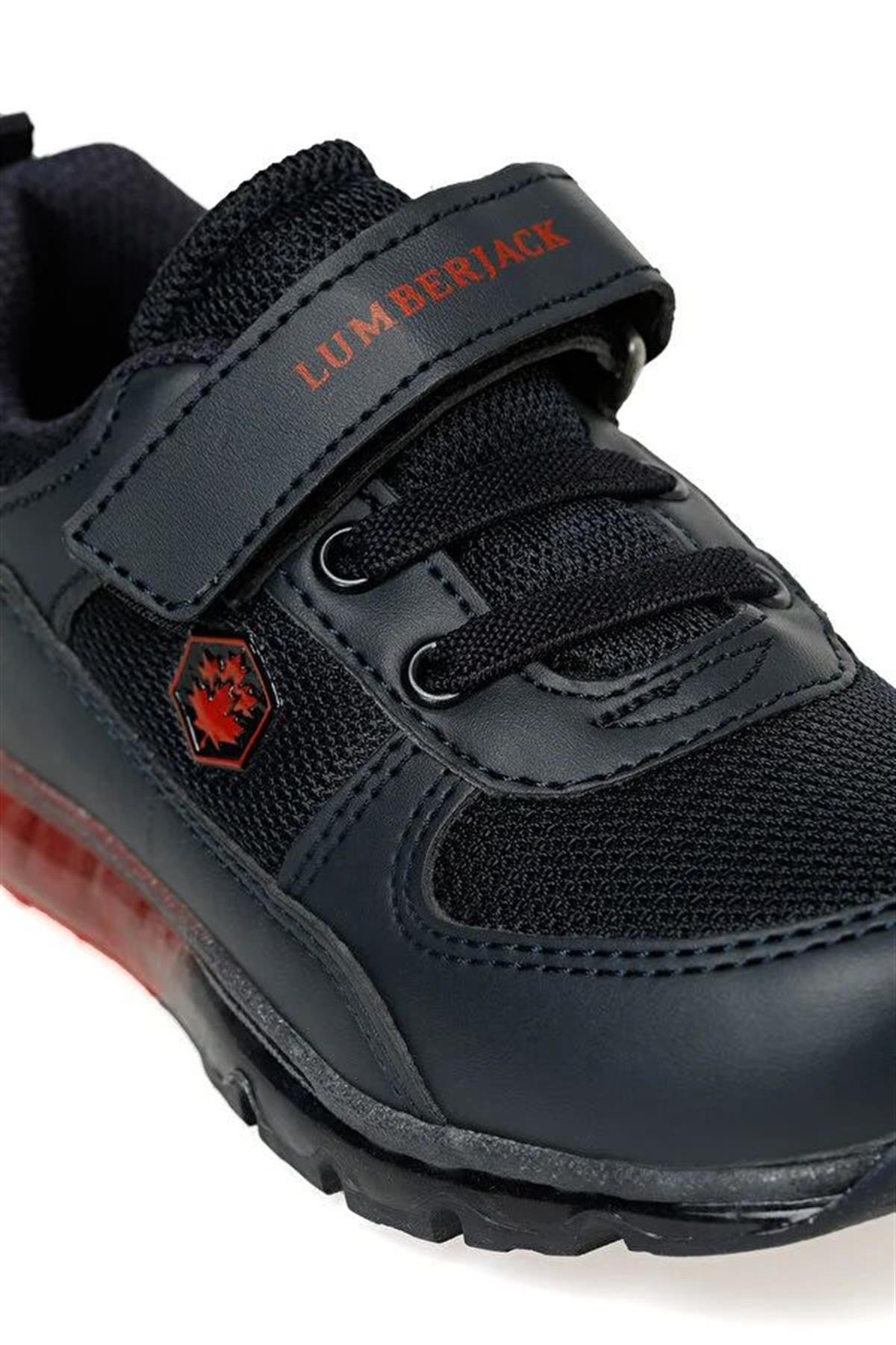 LUMBERJACK MESH ÇOCUK AYAKKABI - LACİVERT/KIRMIZI