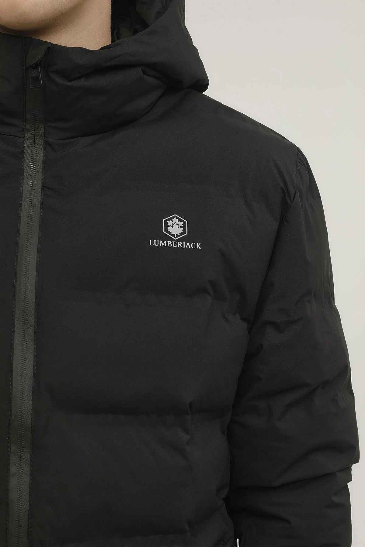 LUMBERJACK NOLAN COAT  POLAR MONT ERKEK - SİYAH