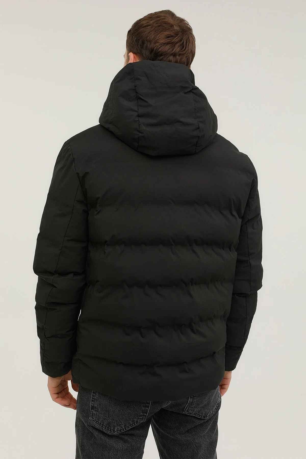 LUMBERJACK NOLAN COAT  POLAR MONT ERKEK - SİYAH