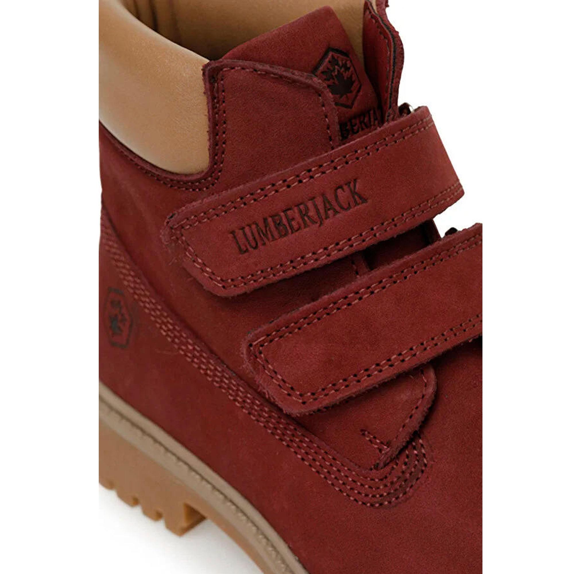 LUMBERJACK RIVEN ÇOCUK AYAKKABI - BORDO