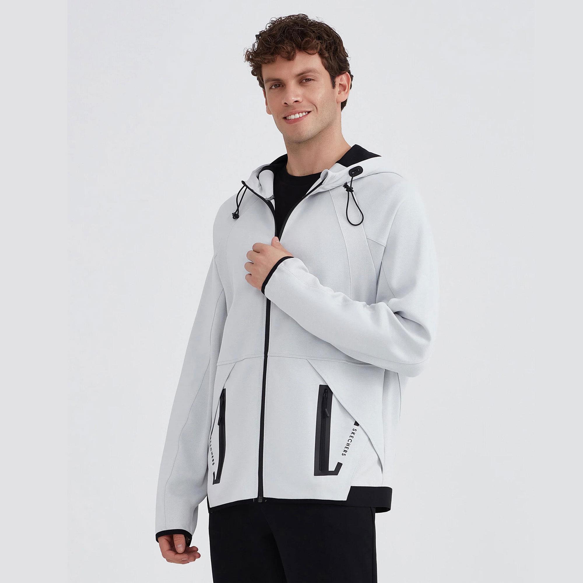 M 2XI-Lock Full Zip Hoodie Sweatshirt - TABA/SİYAH