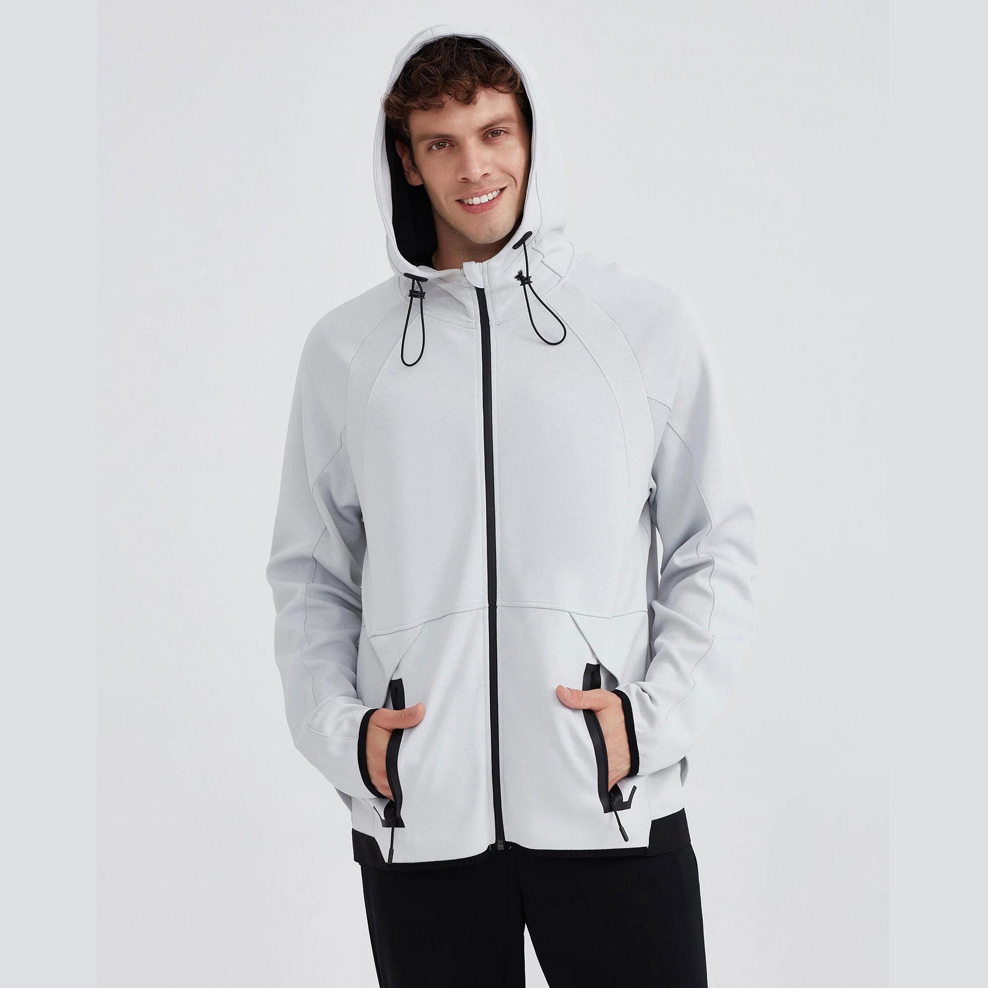 M 2XI-Lock Full Zip Hoodie Sweatshirt - TABA/SİYAH
