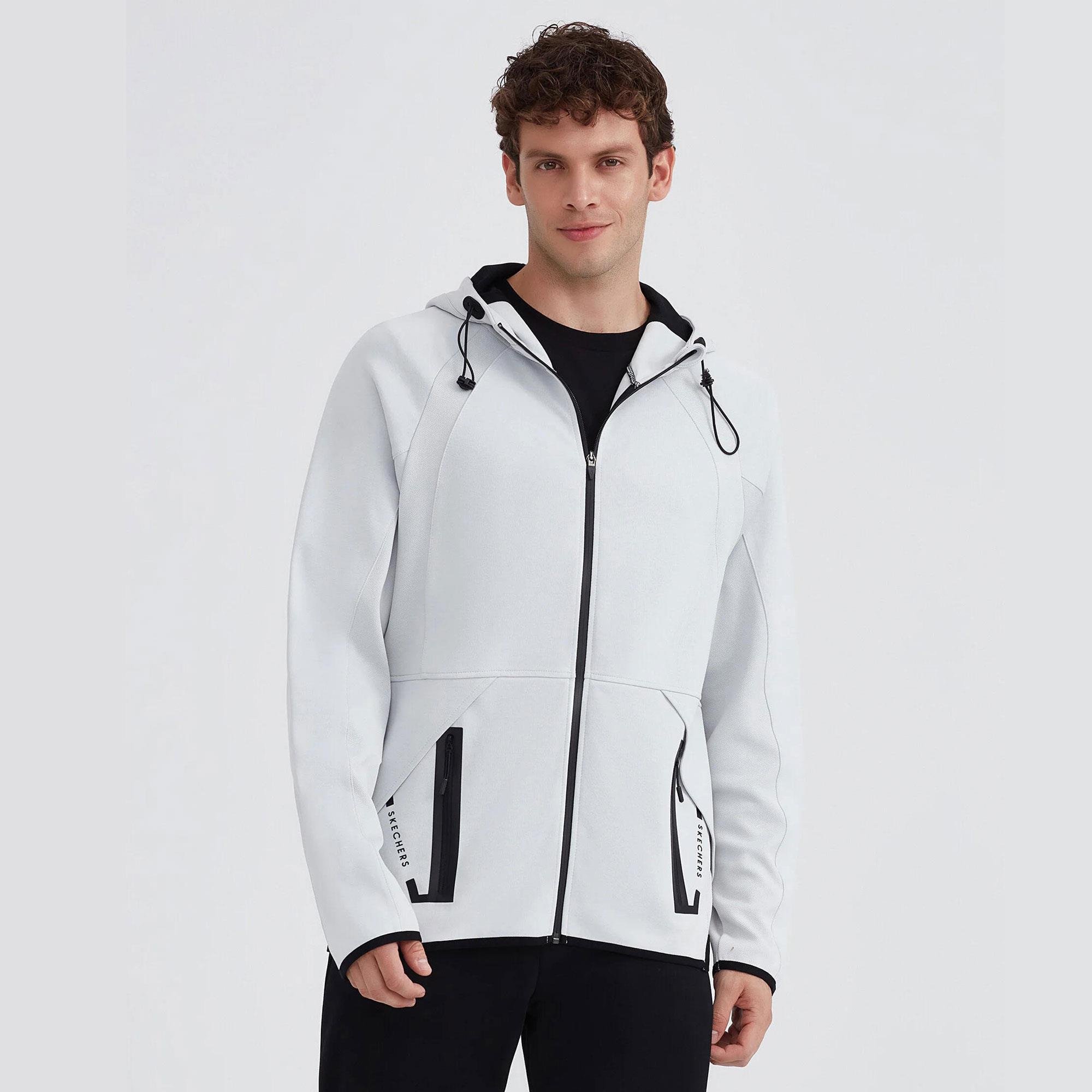 M 2XI-Lock Full Zip Hoodie Sweatshirt - TABA/SİYAH