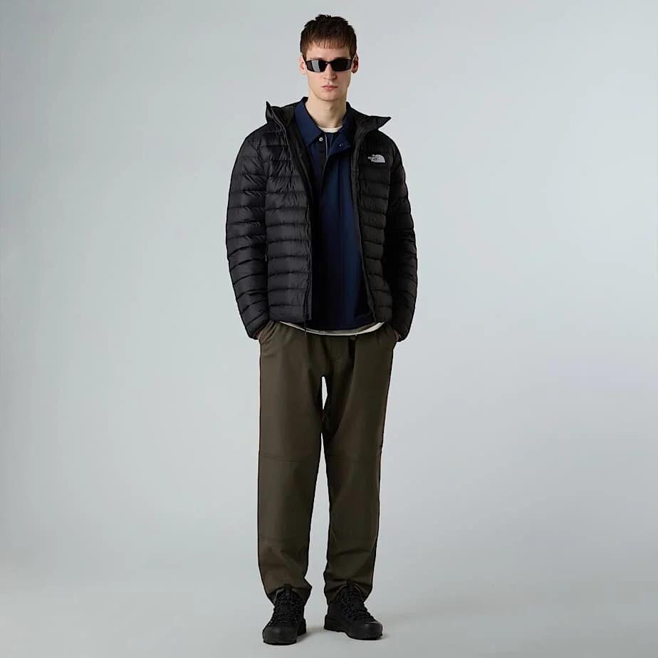 M CLASSIC DOWN HOODED JACKET - SIYAH