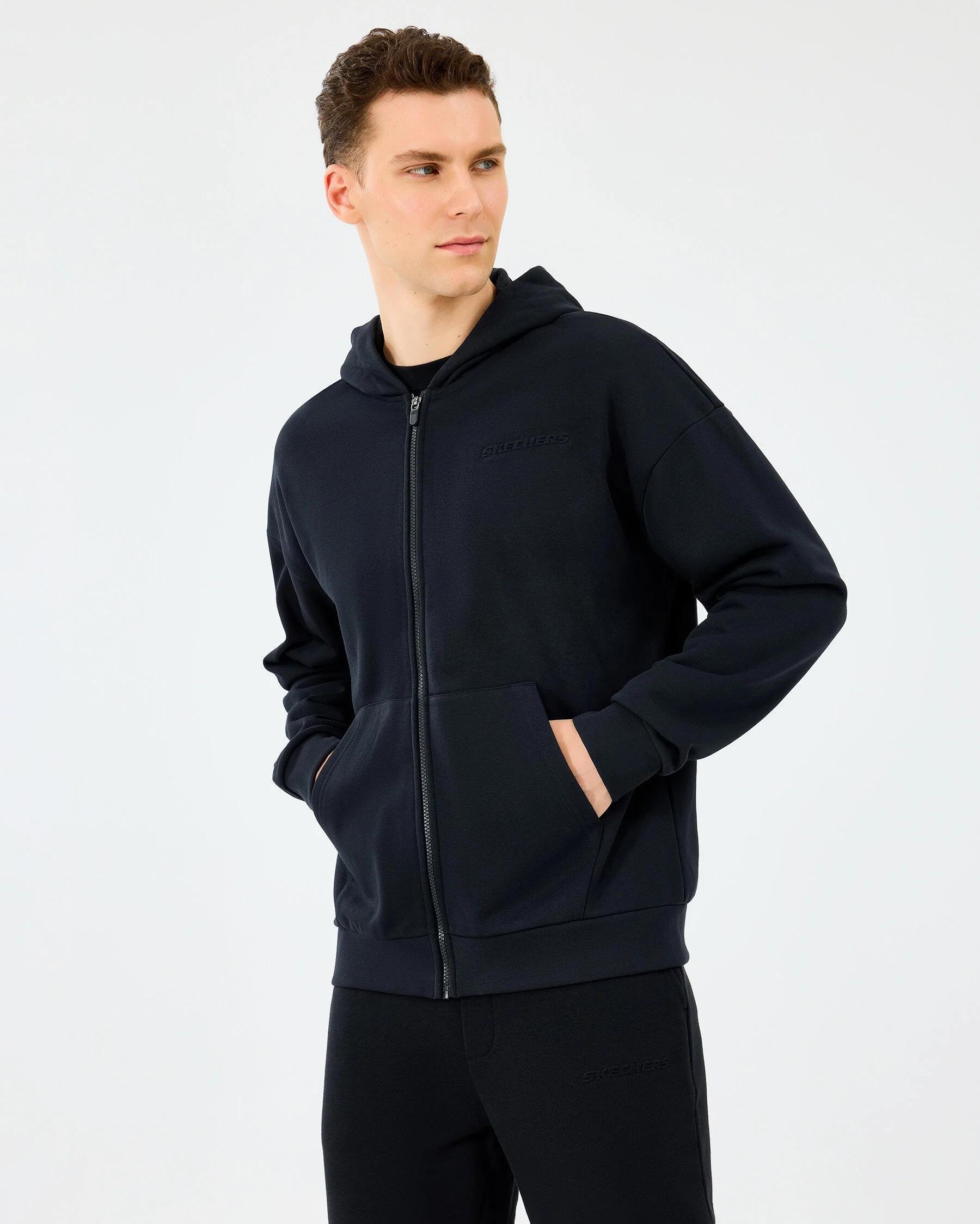 M Essential Full Zip Hoodie Sweatshirt - 3817