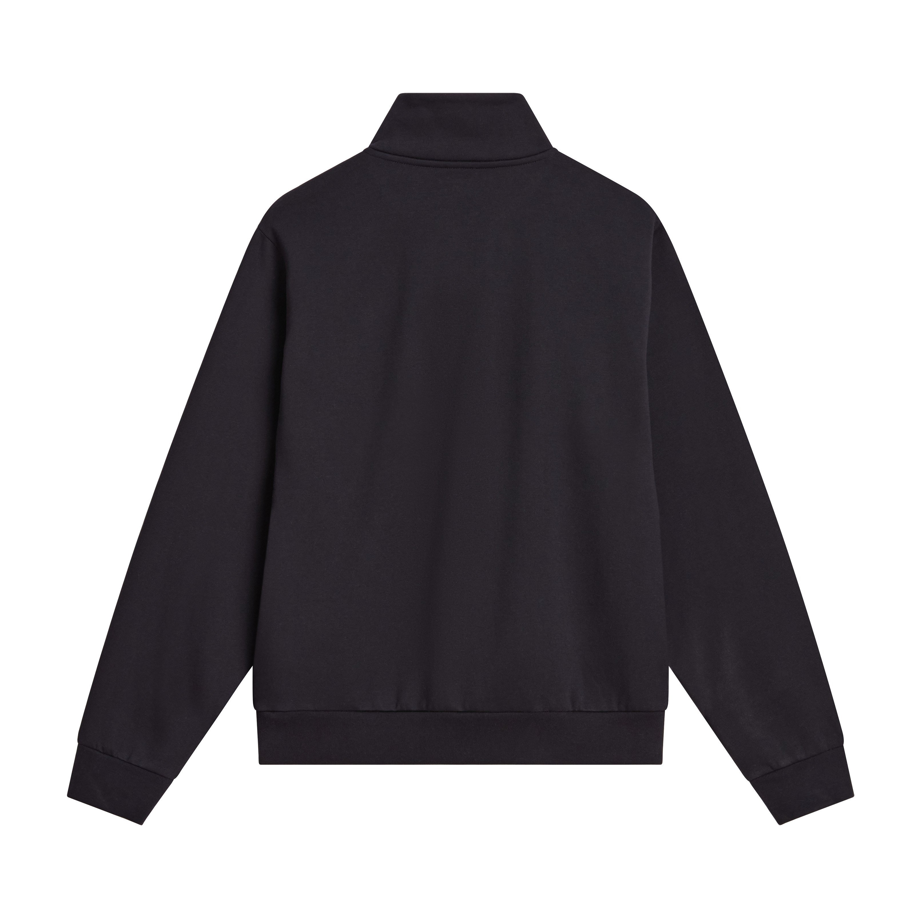 M EVOLUTION SIMPLE DOME REGULAR 1/4 ZIP - SIYAH