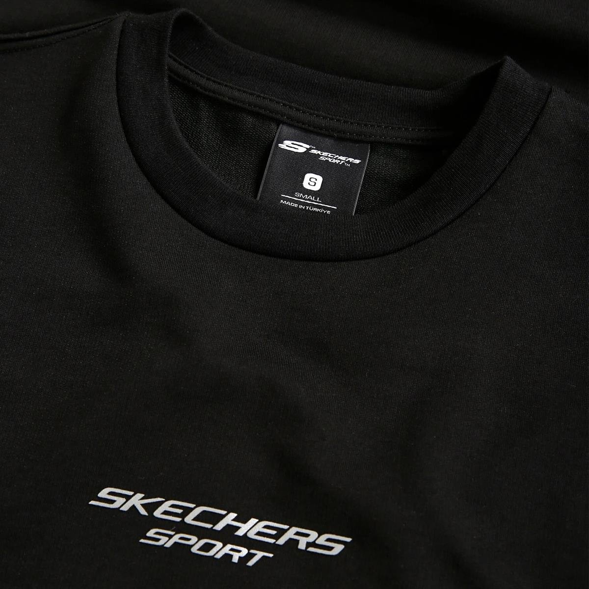 M Graphic Tee Reflect Logo Oversize T-Shirt - SİYAH