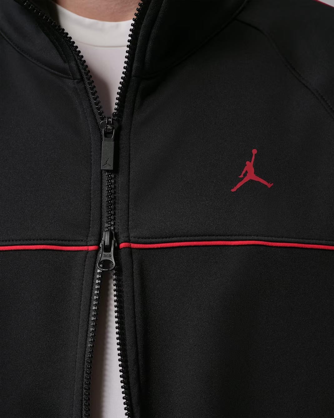 M J SPT TRACK SUIT JKT - BEYAZ