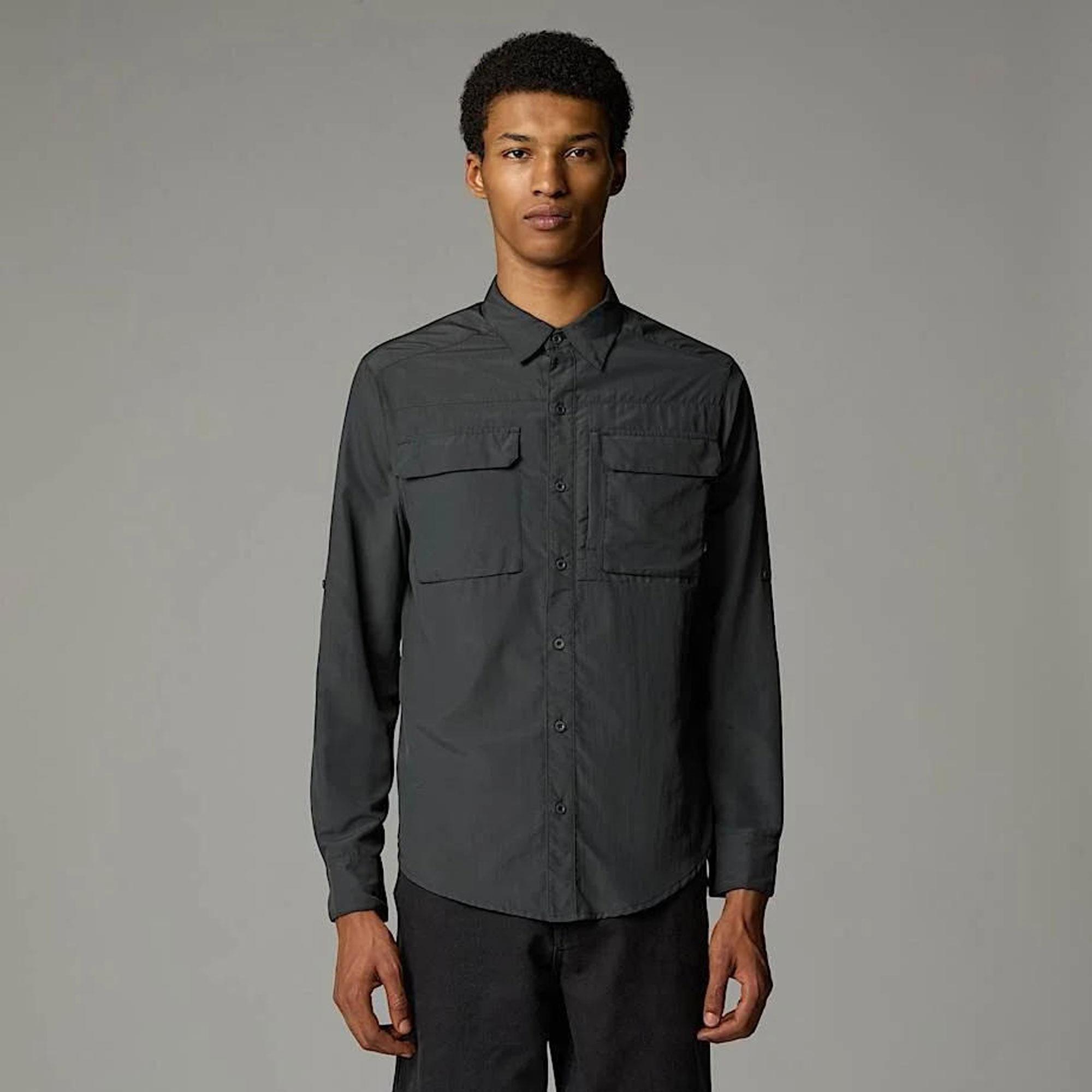 M L/S SEQUOIA SHIRT - SIYAH