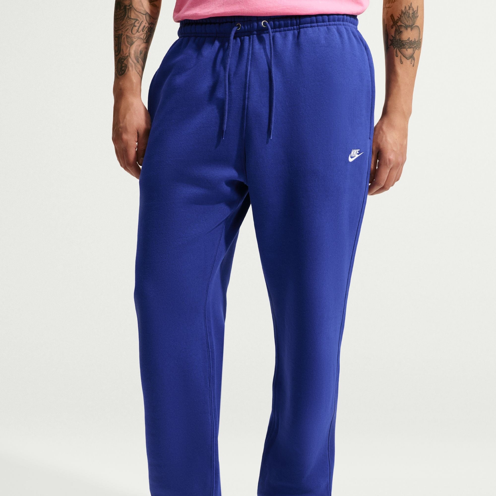 M NK CLUB BB CUFF PANT - LACİVERT/TURKUAZ