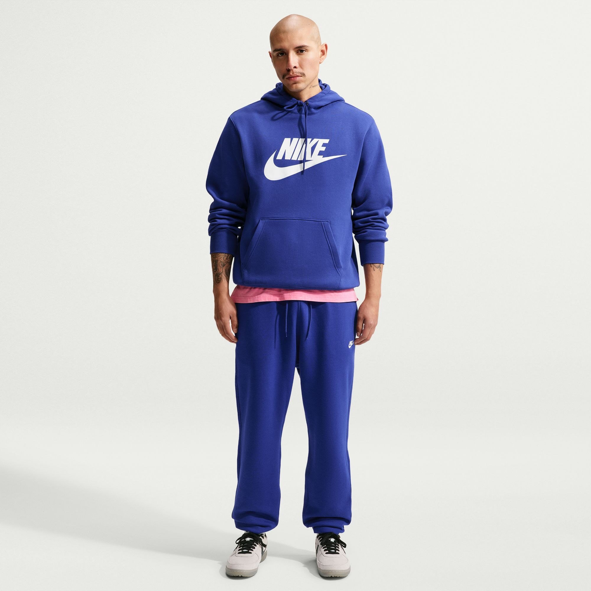 M NK CLUB BB CUFF PANT - LACİVERT/TURKUAZ