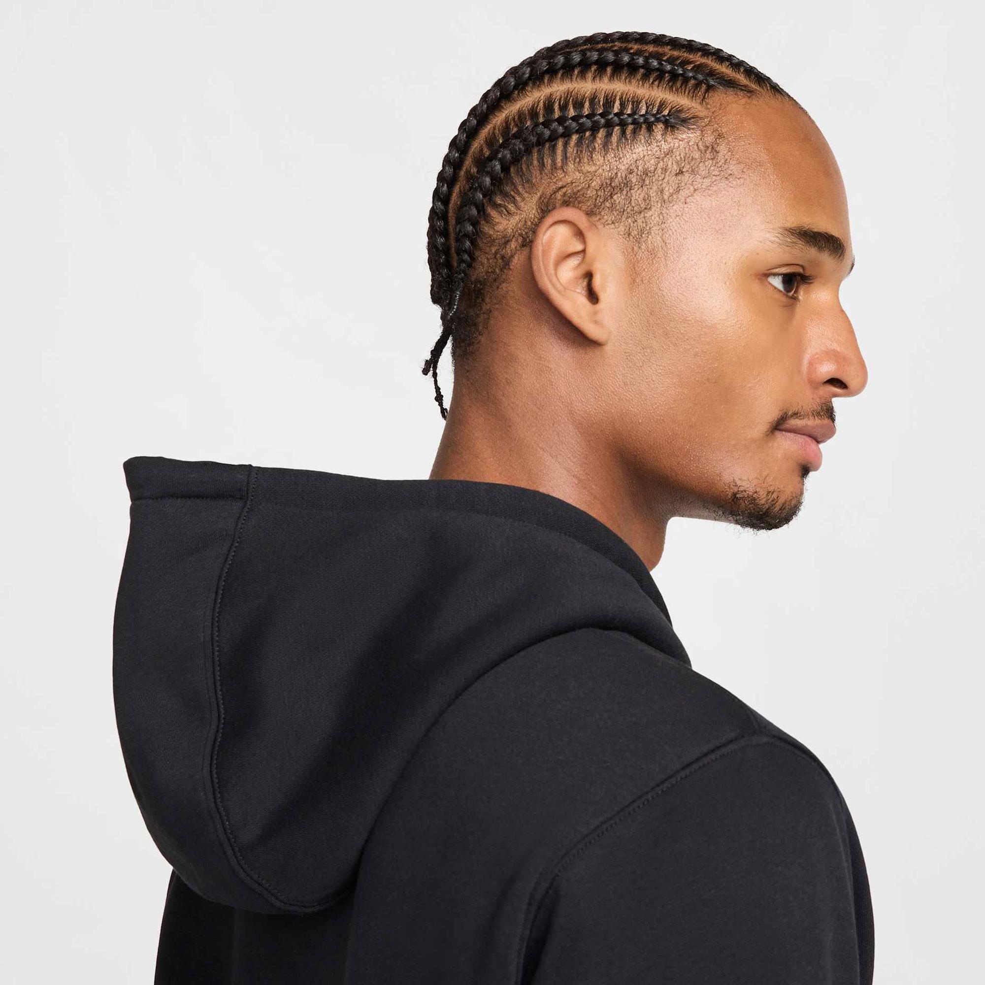 M NK CLUB BB FZ HOODIE - BEYAZ